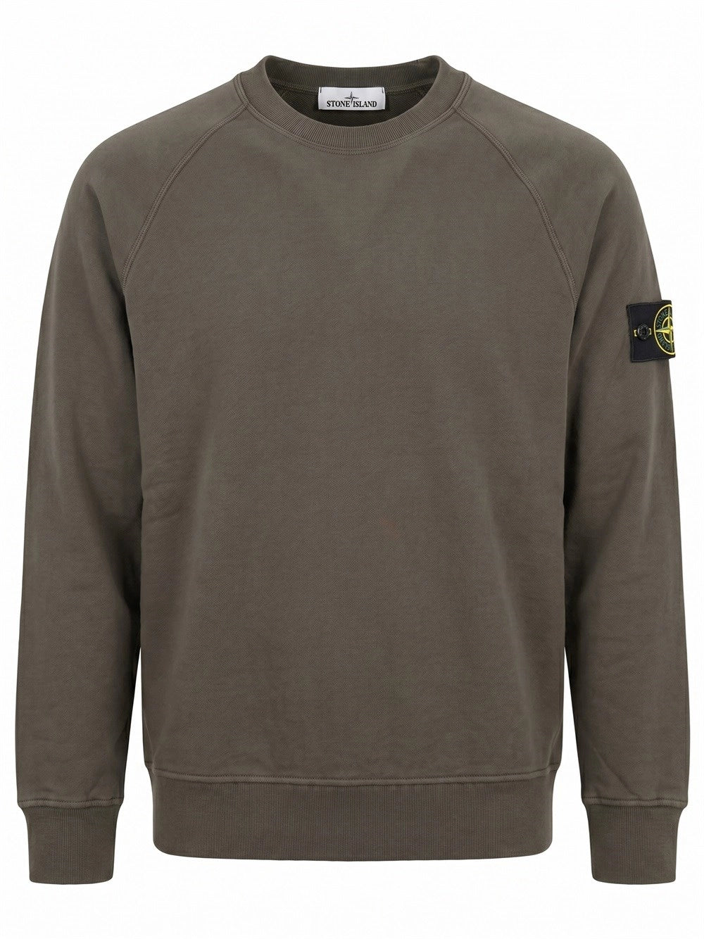 Stone Island Men Organic Cotton Fleece Sweatshirt STONE ISLAND