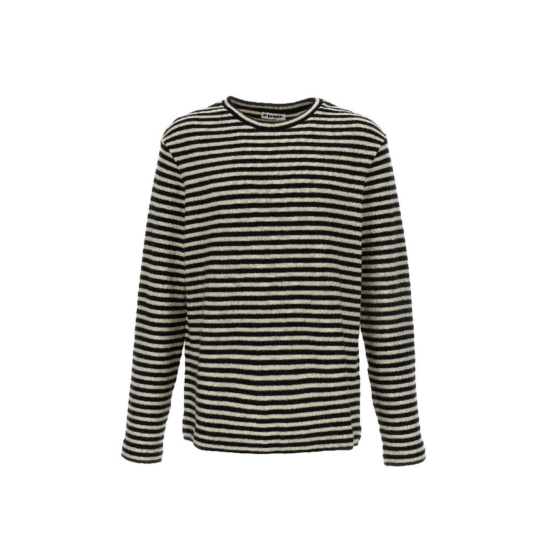Jil Sander Striped Wool Compact Jersey T-Shirt Men JIL SANDER