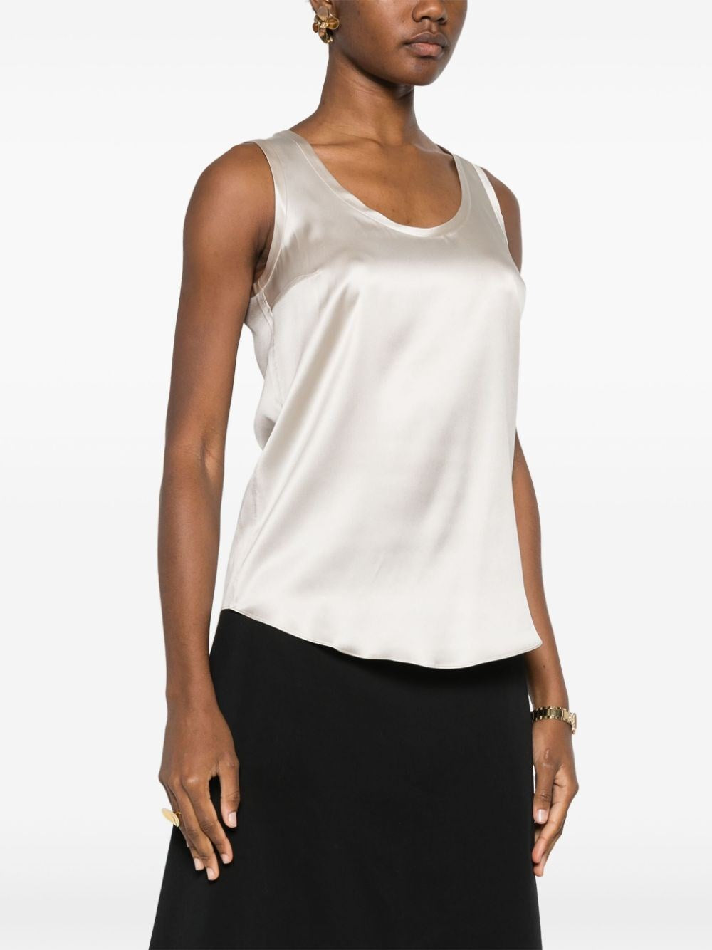 Brunello Cucinelli Women Satin Top BRUNELLO CUCINELLI
