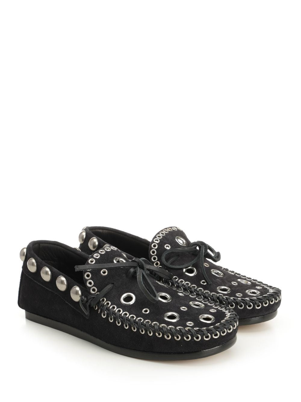 Isabel Marant Women Suede Eyelets Moccasin ISABEL MARANT