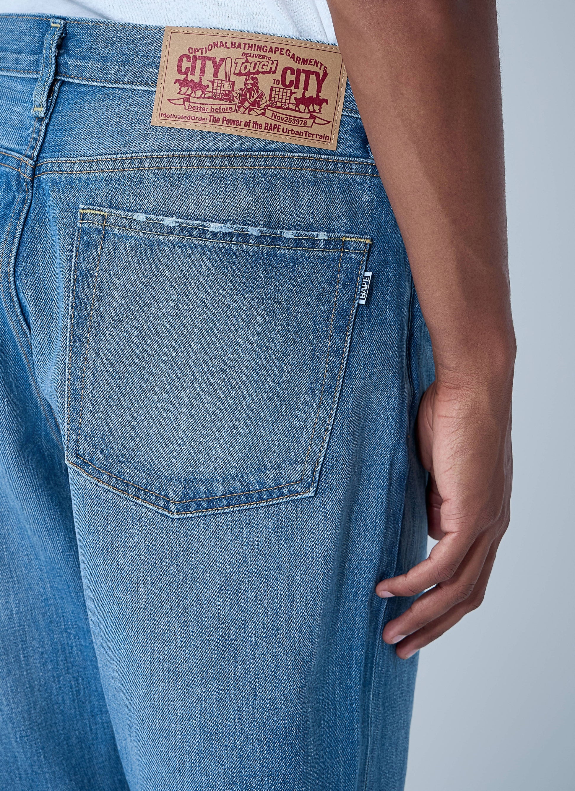 A Bathing Ape® Men Twin Sta Jeans A BATHING APE®
