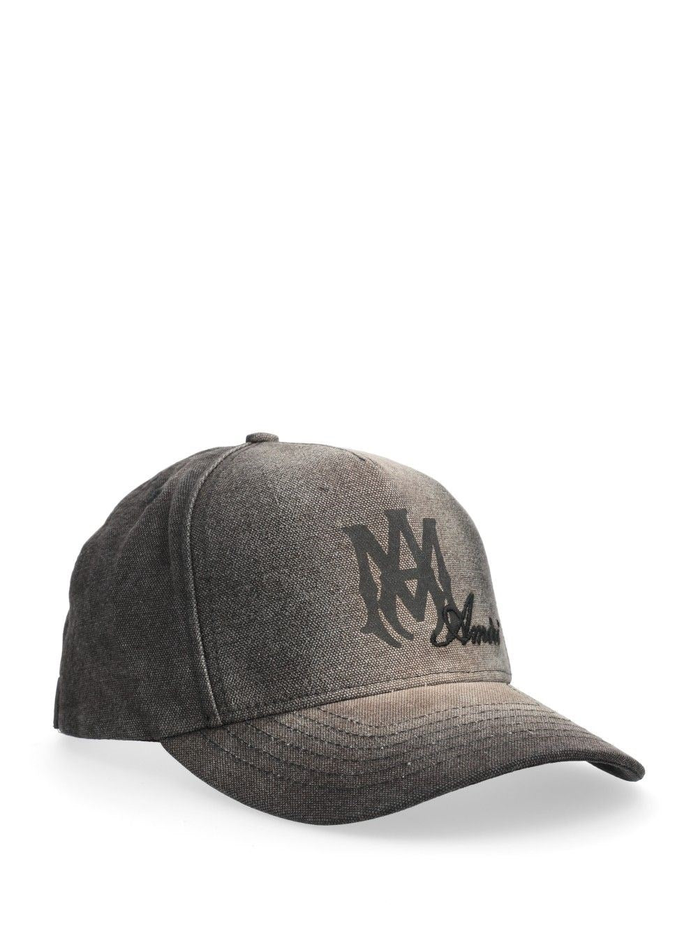 Amiri Men Ma Script Canvas Hat AMIRI