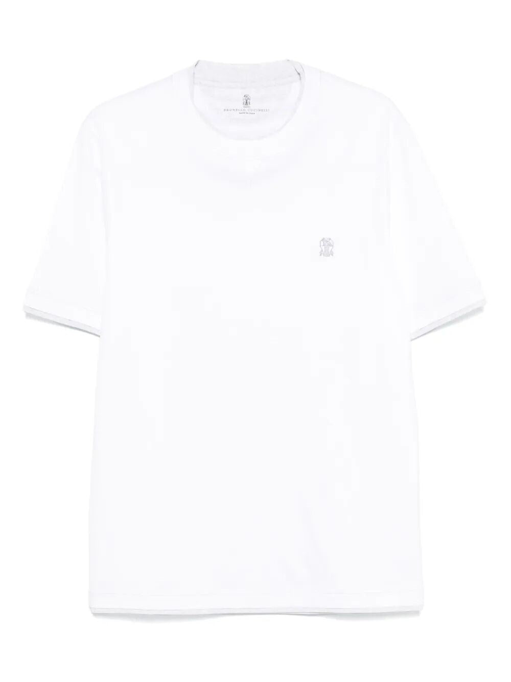 Brunello Cucinelli Men T-Shirt With Faux-Layering BRUNELLO CUCINELLI