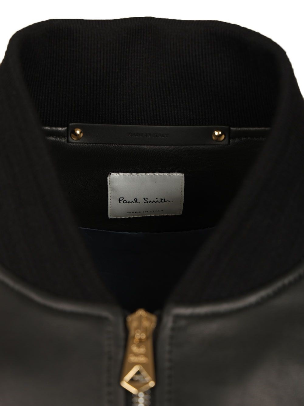 Paul Smith Men Lambskin Bomber Jacket PAUL SMITH
