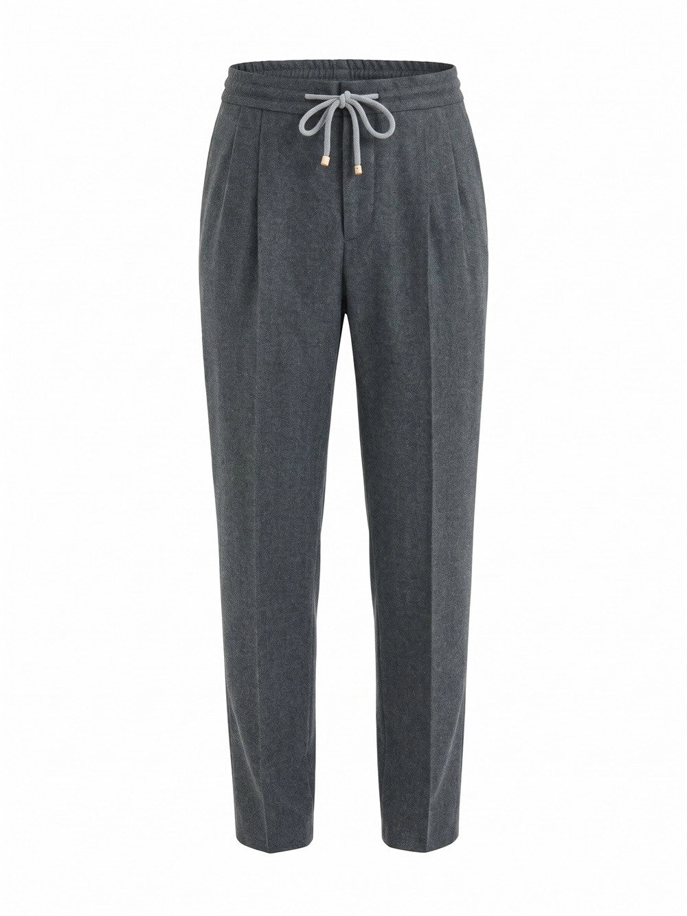 Brunello Cucinelli Men Virgin Wool Flannel Trousers BRUNELLO CUCINELLI