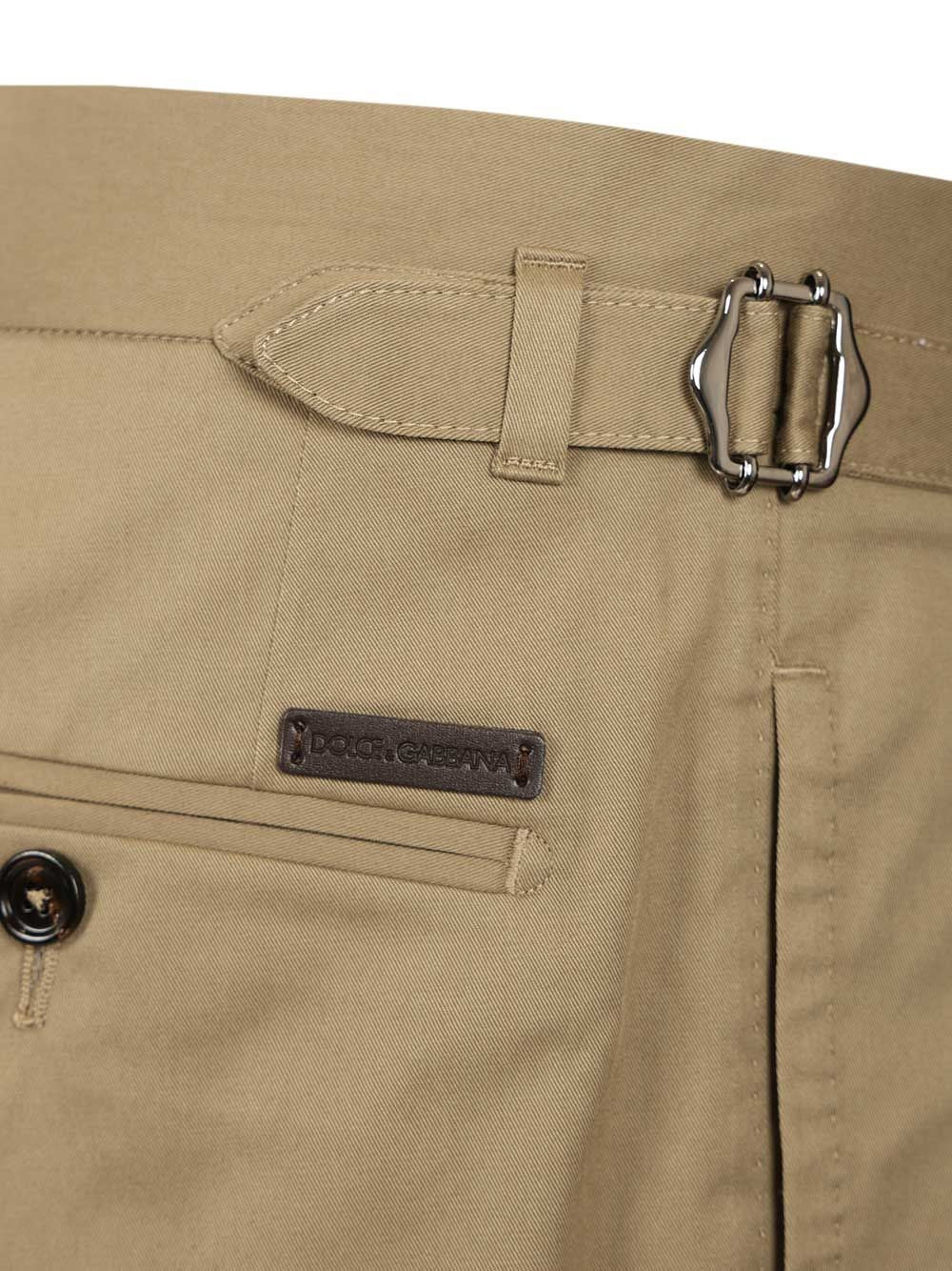 Dolce & Gabbana Men Stretch Gabardine Trousers DOLCE & GABBANA