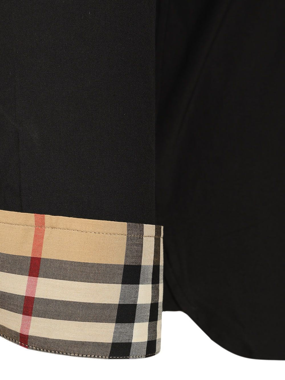 Burberry Men Slim Fit Shirt In Stretch Cotton BURBERRY