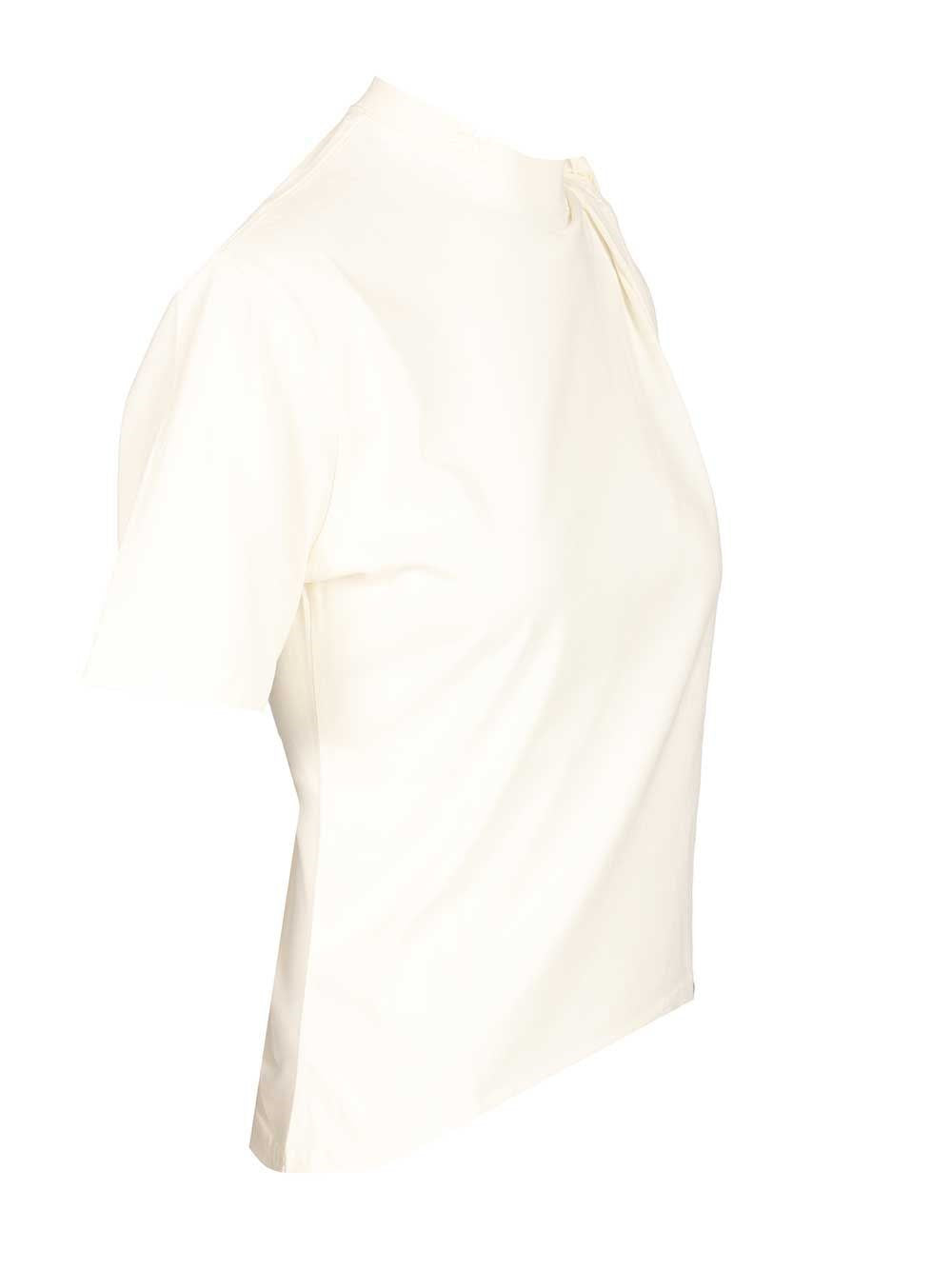 Courreges Women Asymmetrical T-Shirt COURREGES