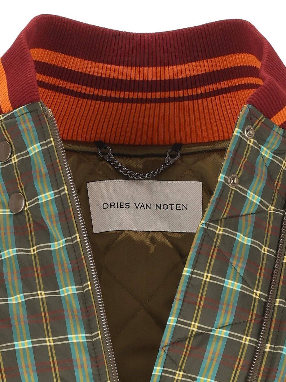 Dries Van Noten Women Valdi Oversized Seersucker Bomber DRIES VAN NOTEN