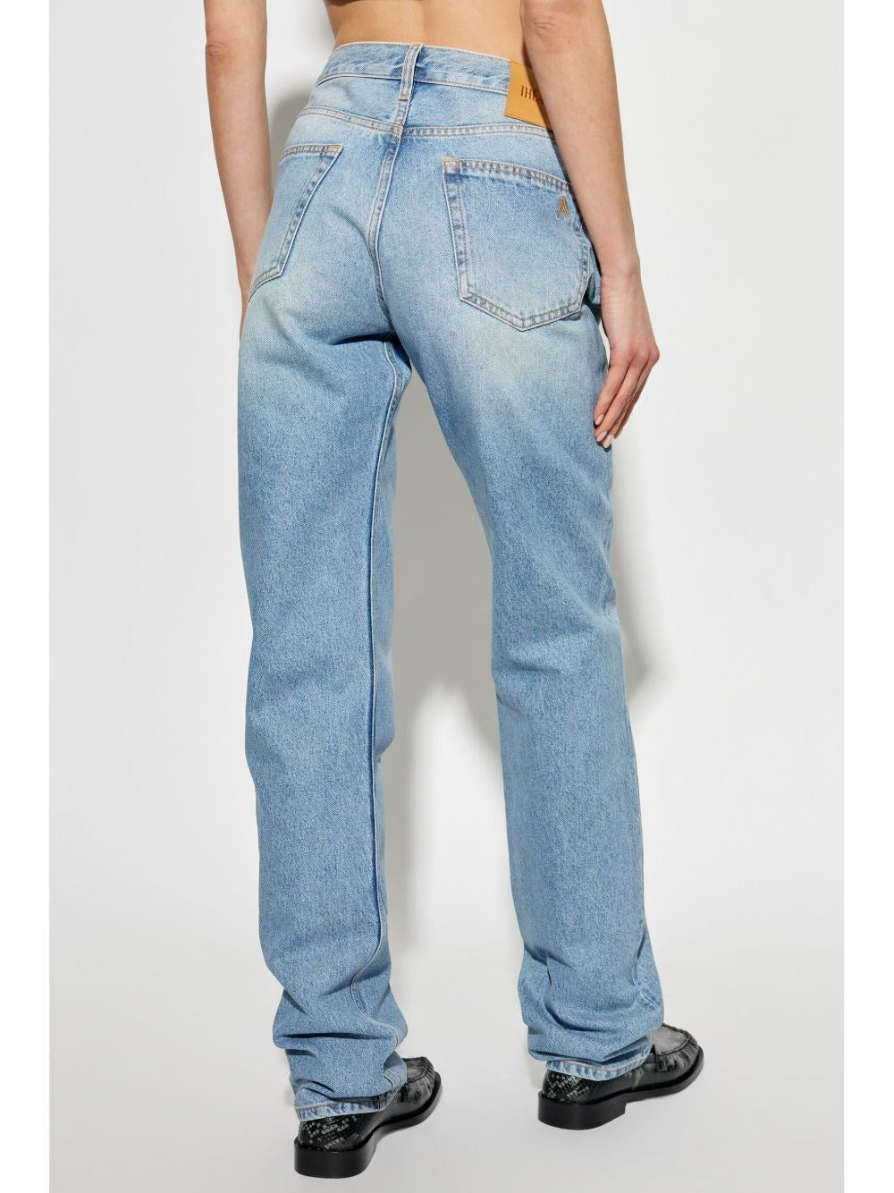 The Attico Women Coated Jeans THE ATTICO