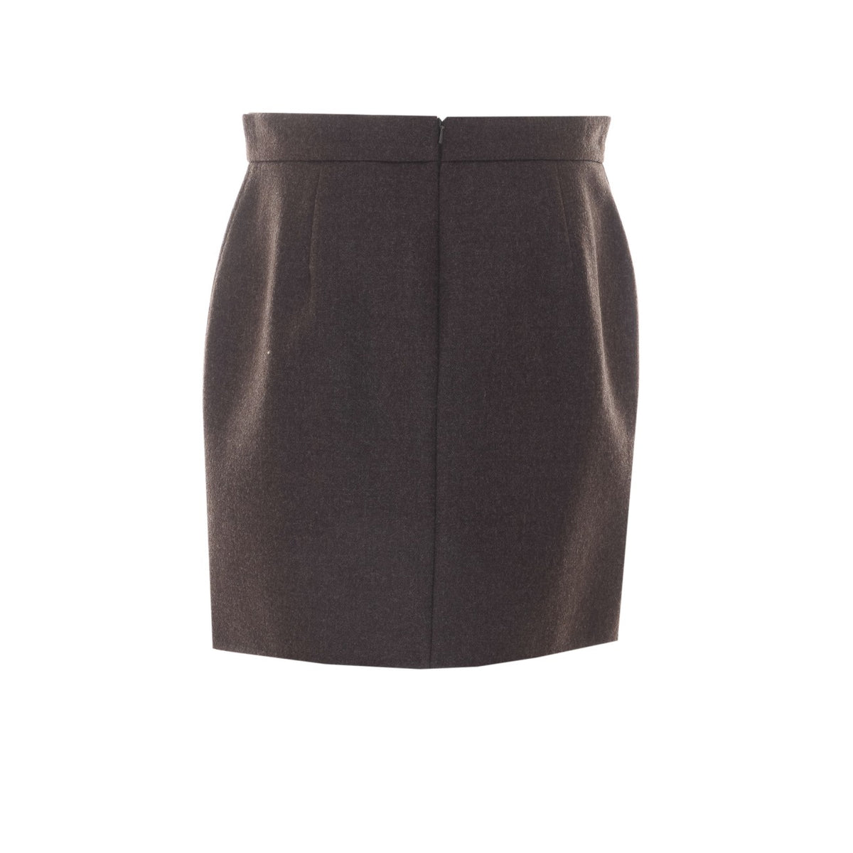 Max Mara Women Acinoso Short Felted Wool Skirt MAX MARA