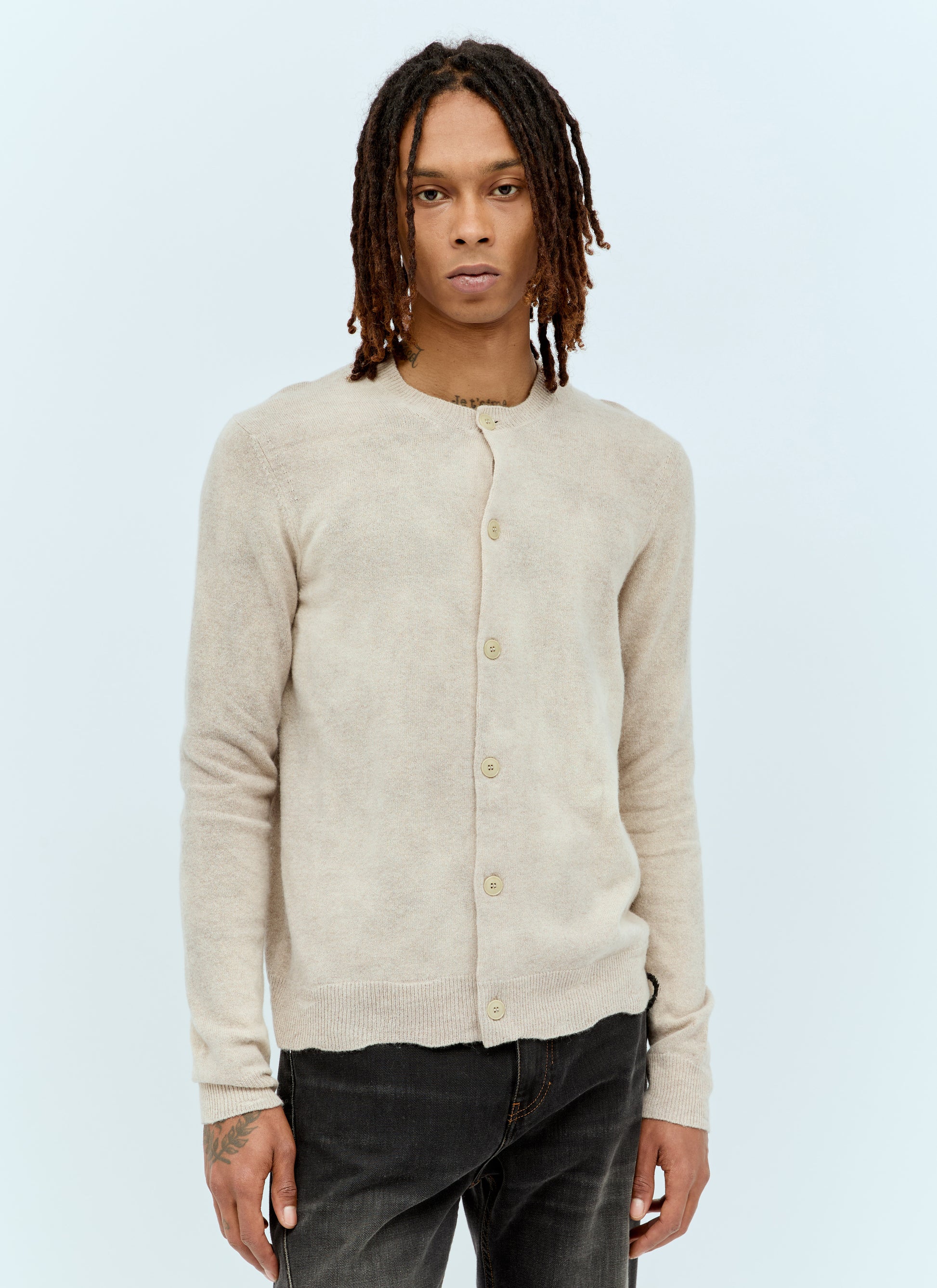 Acne Studios Men Wool-Blend Cardigan ACNE STUDIOS