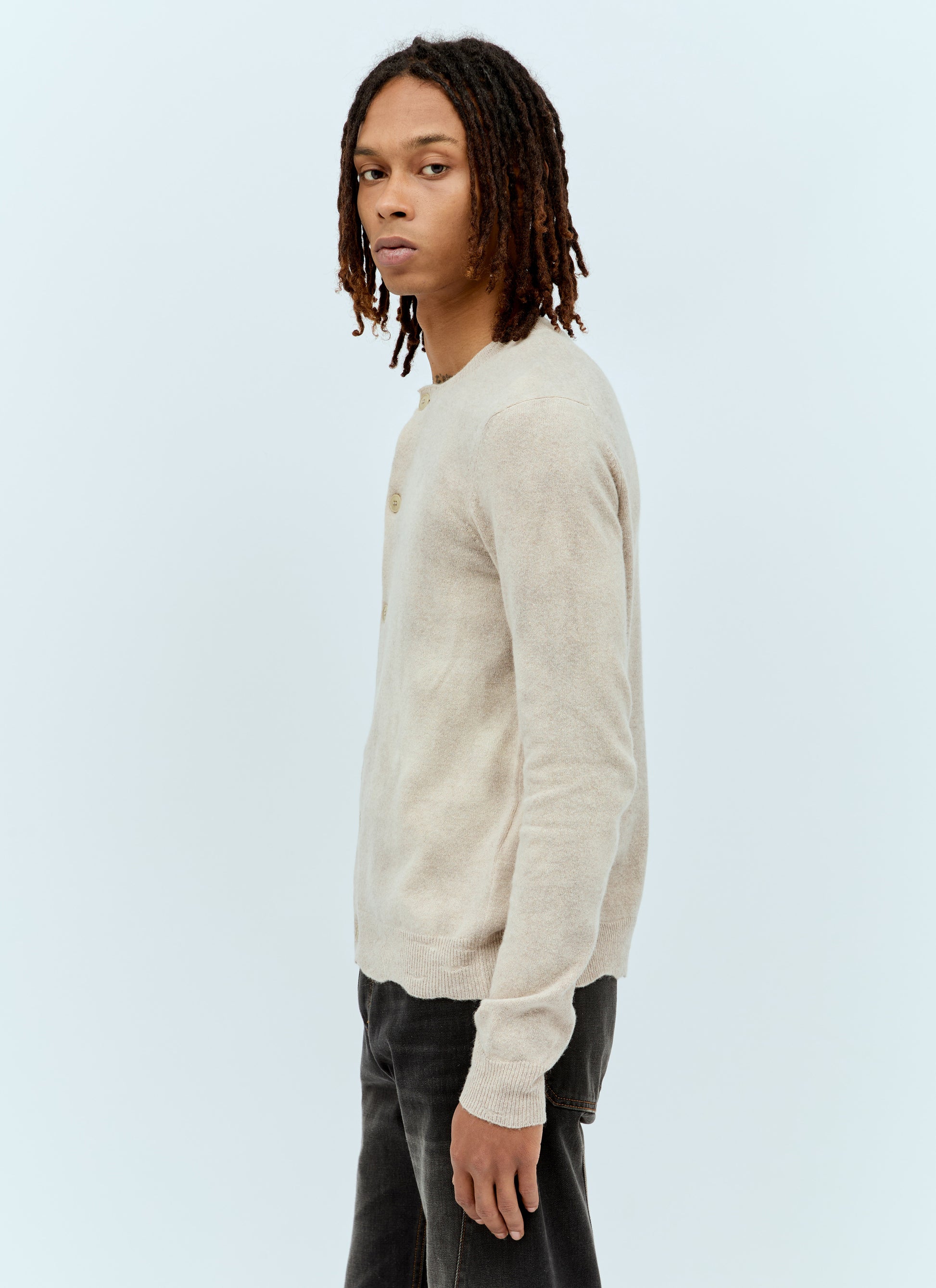 Acne Studios Men Wool-Blend Cardigan ACNE STUDIOS