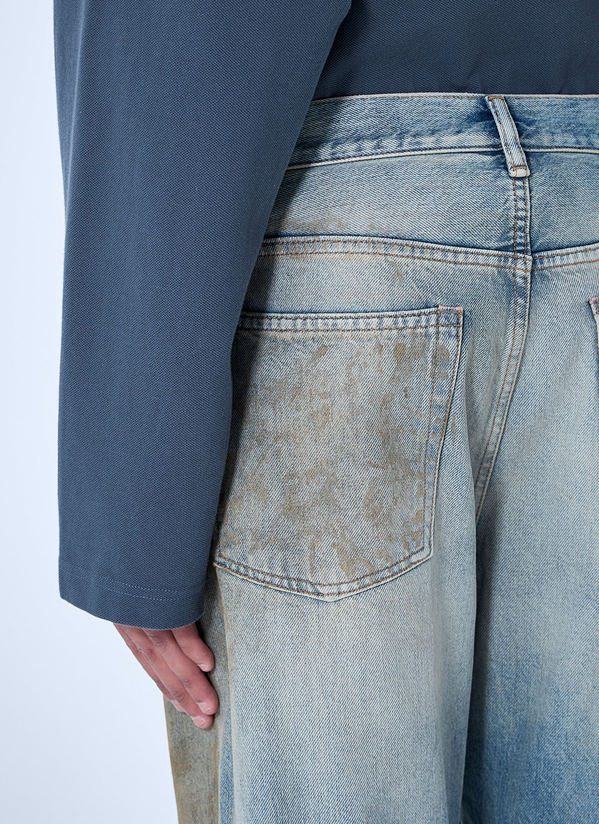 Acne Studios Men 2021M Distressed Jeans ACNE STUDIOS