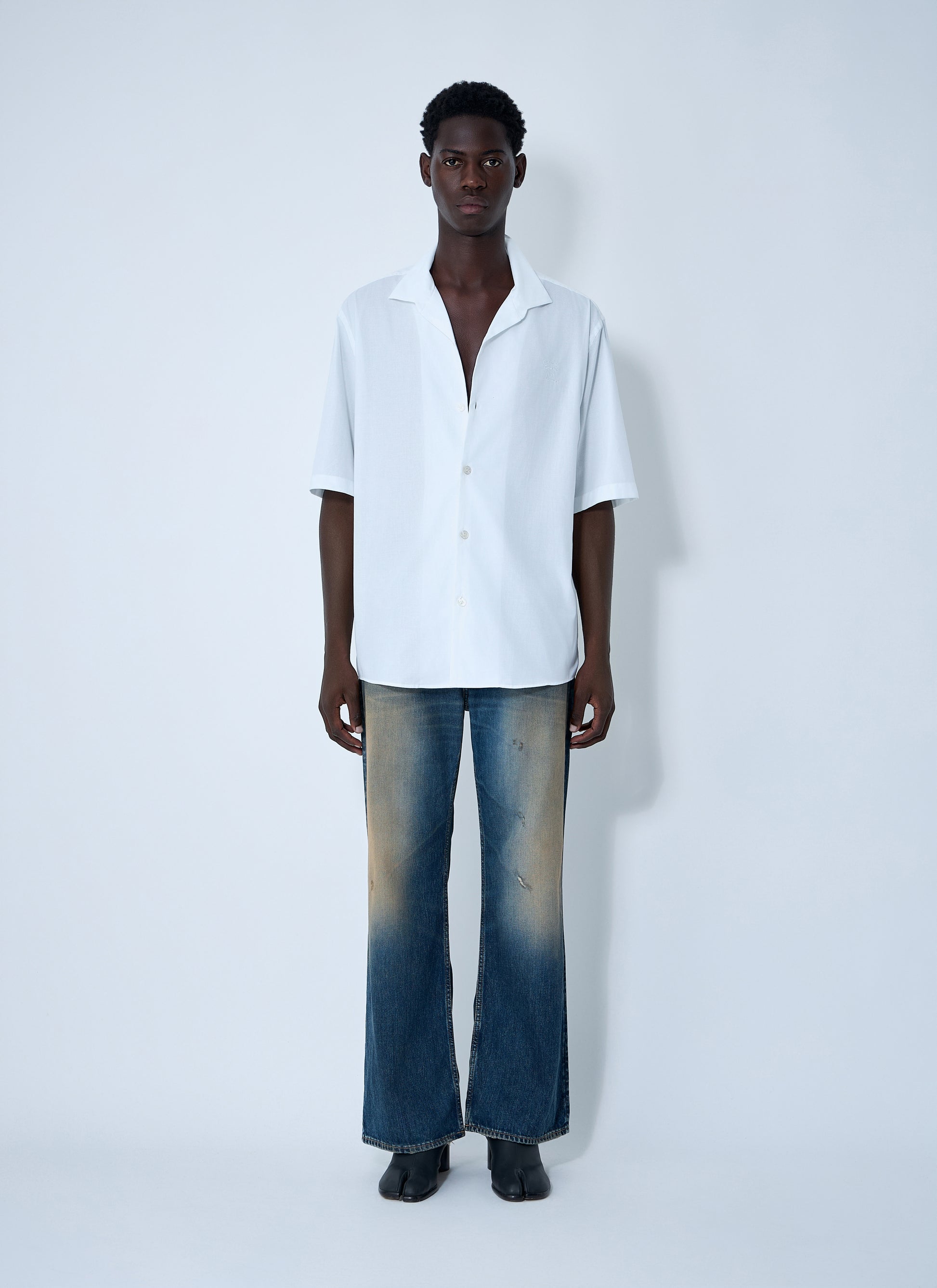 Acne Studios Men Logo Embroidery Shirt ACNE STUDIOS