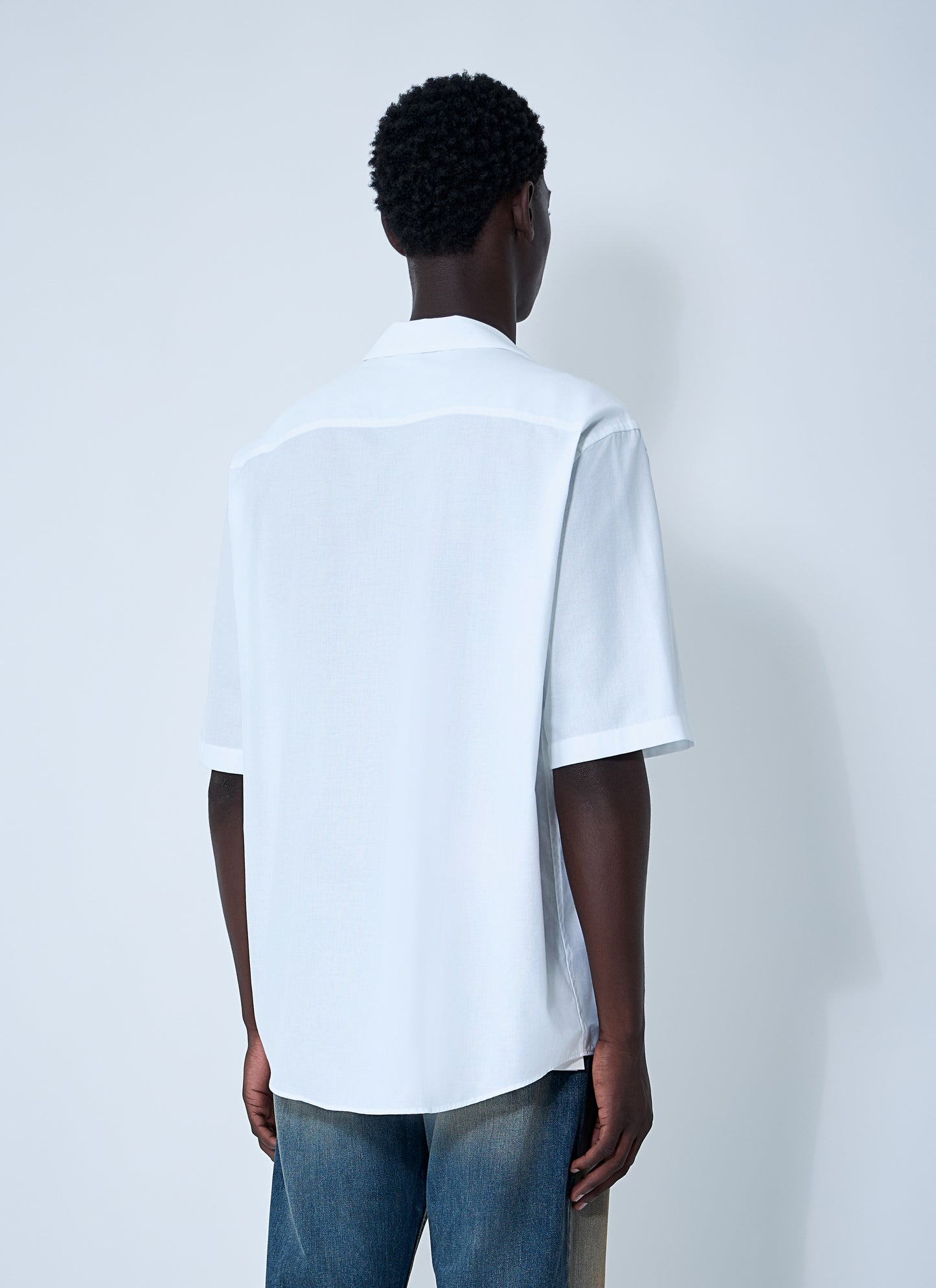 Acne Studios Men Logo Embroidery Shirt ACNE STUDIOS