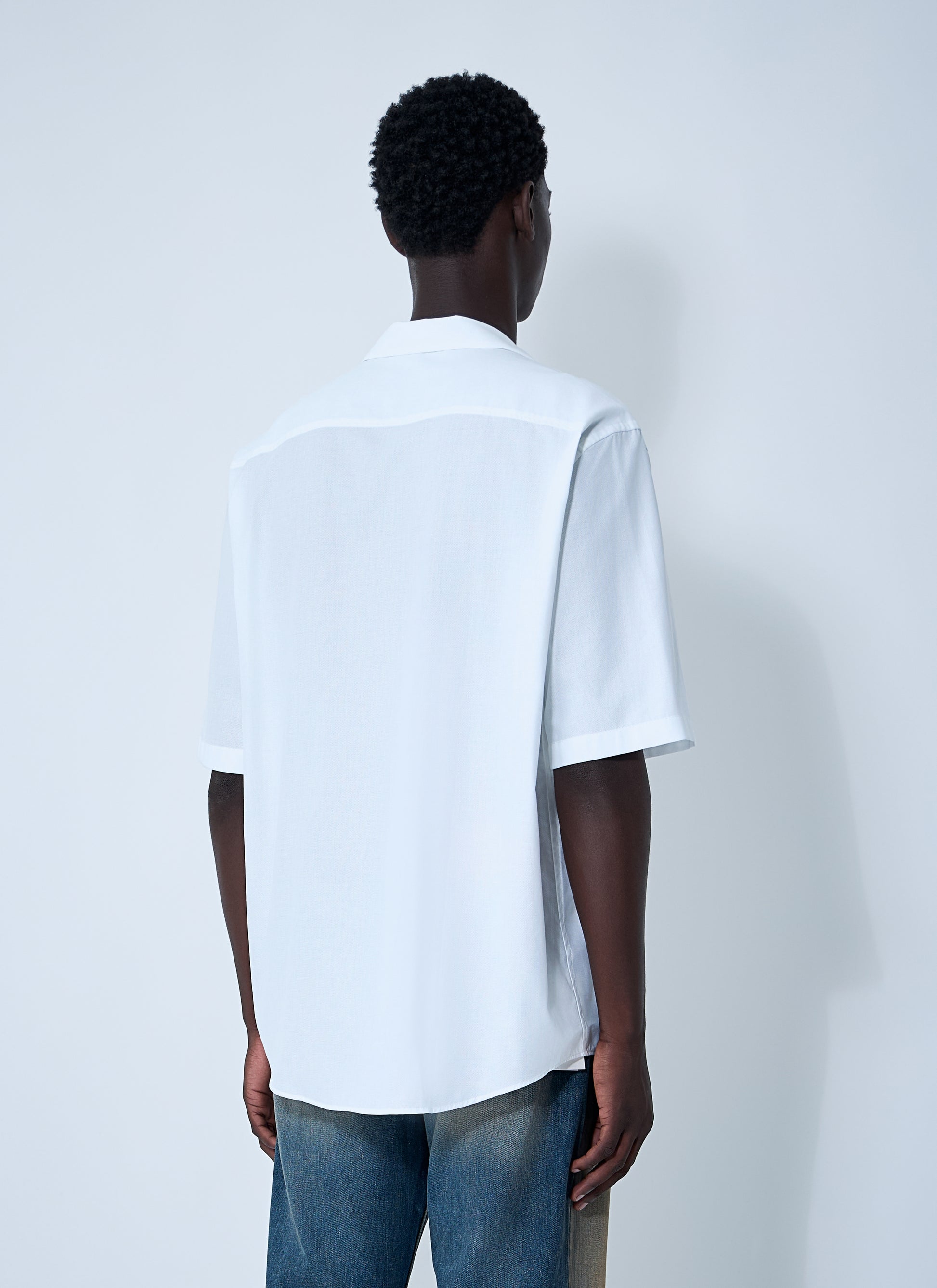 Acne Studios Men Logo Embroidery Shirt ACNE STUDIOS