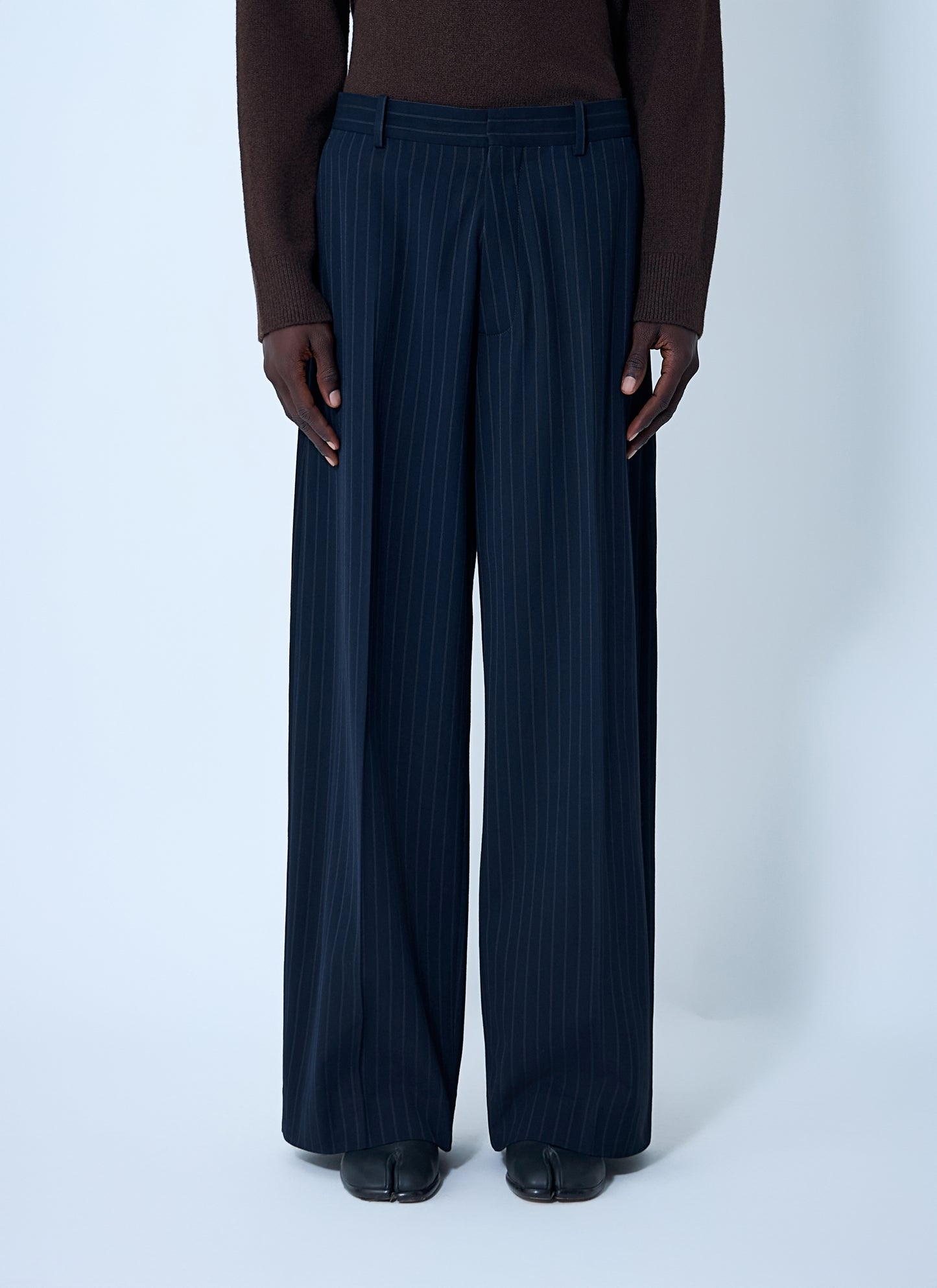 Acne Studios Men Pinstripe Tailored Pants ACNE STUDIOS