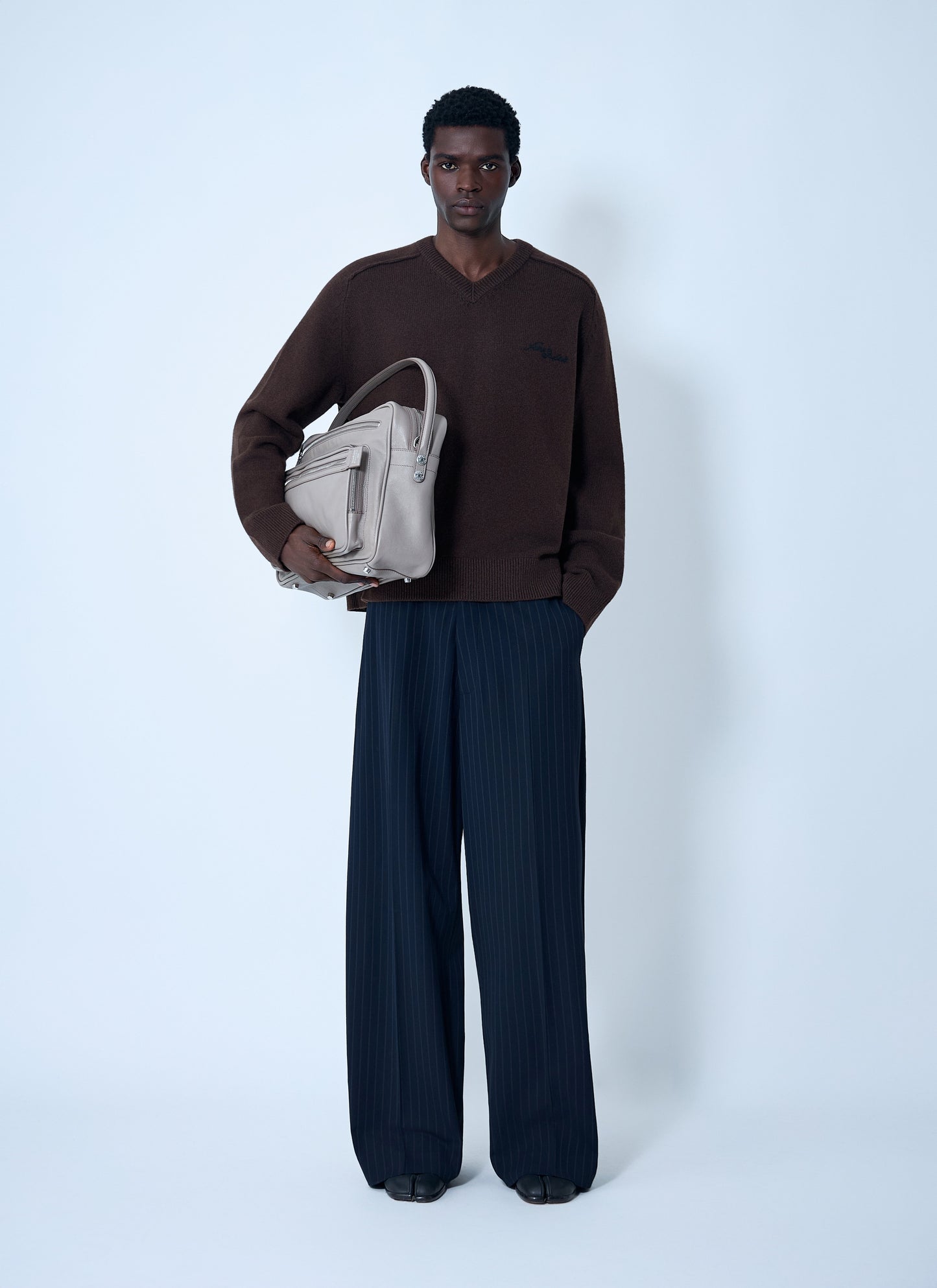 Acne Studios Men Pinstripe Tailored Pants ACNE STUDIOS