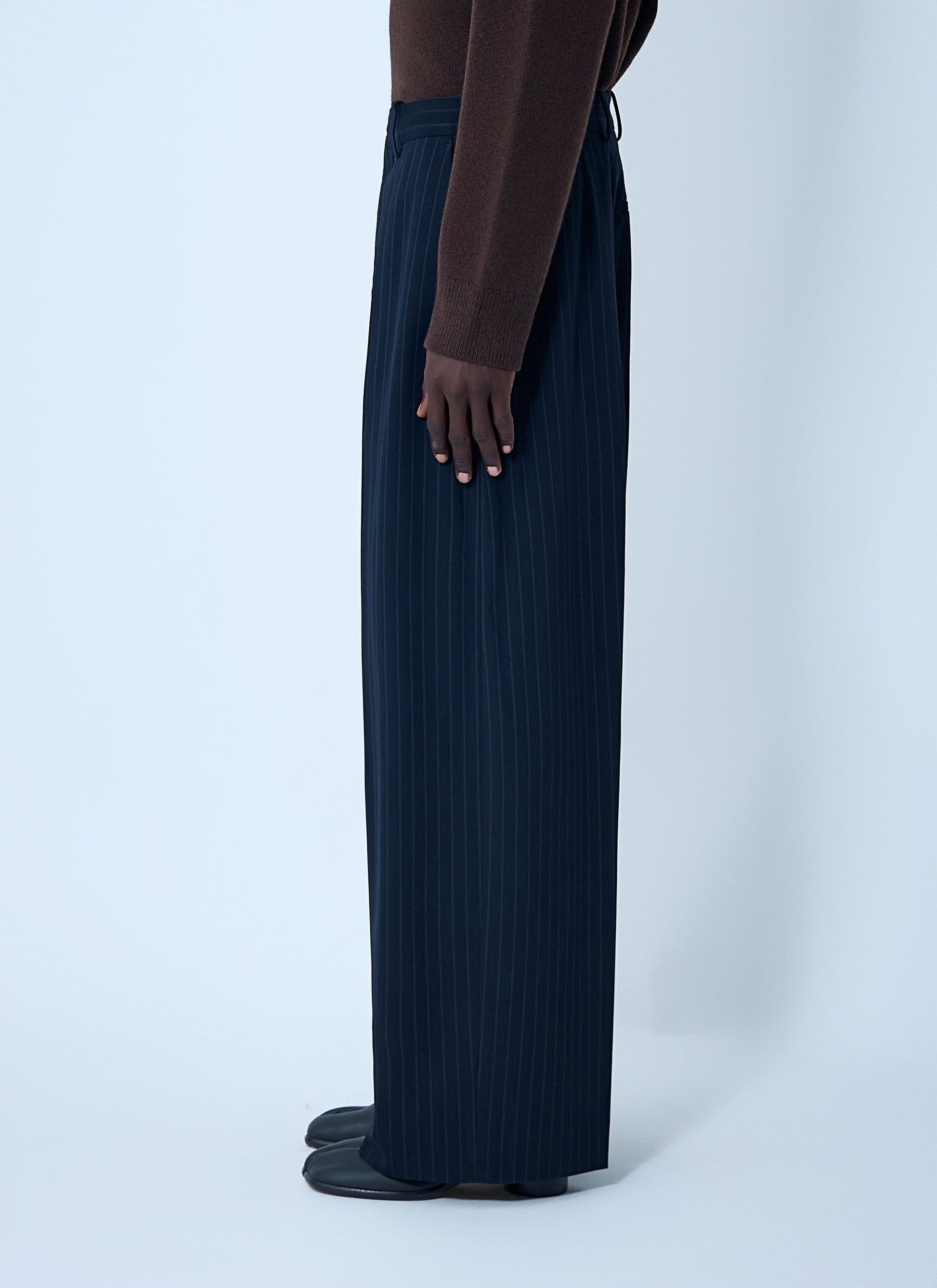 Acne Studios Men Pinstripe Tailored Pants ACNE STUDIOS