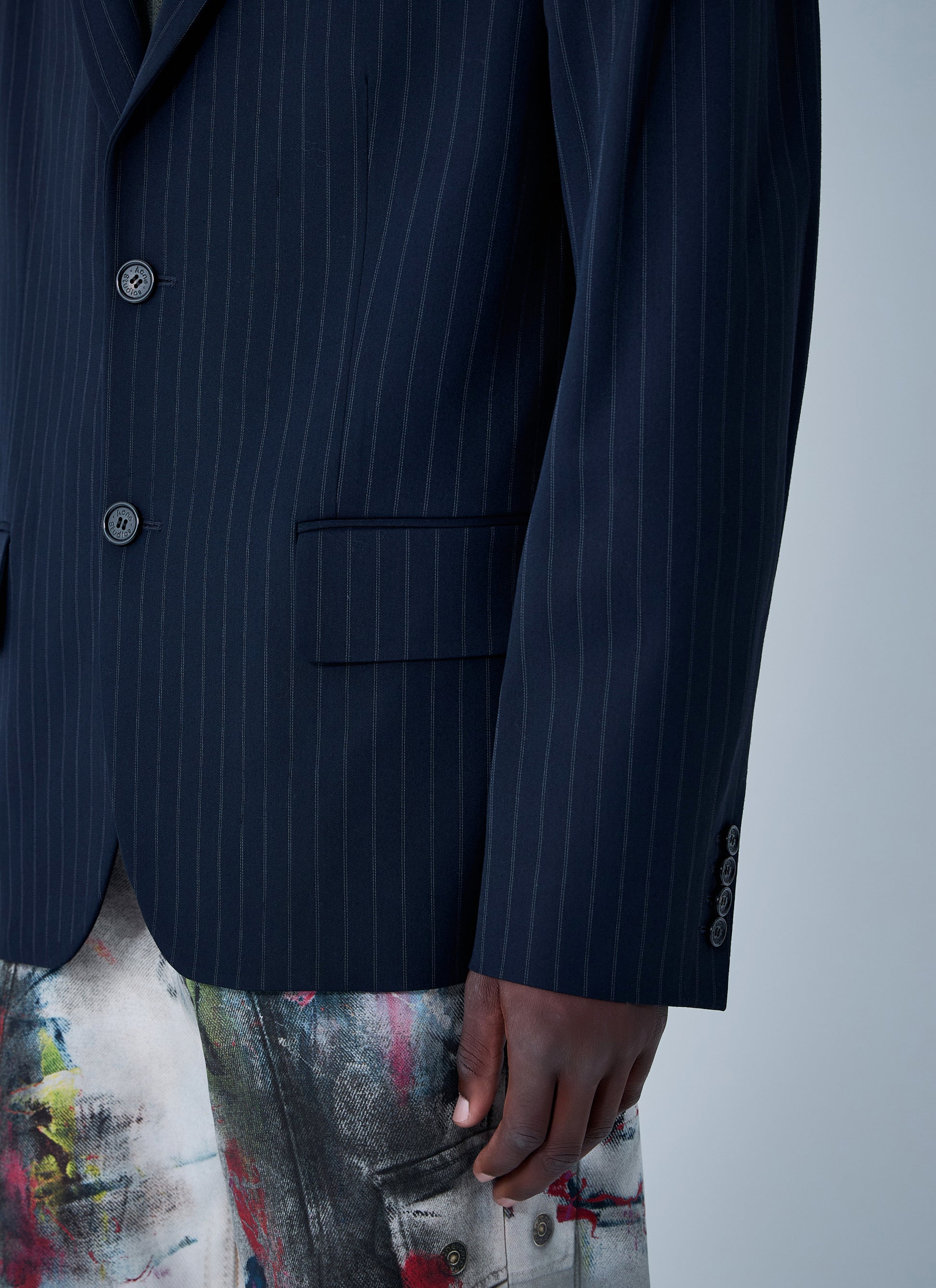 Acne Studios Men Single-Breasted Blazer ACNE STUDIOS