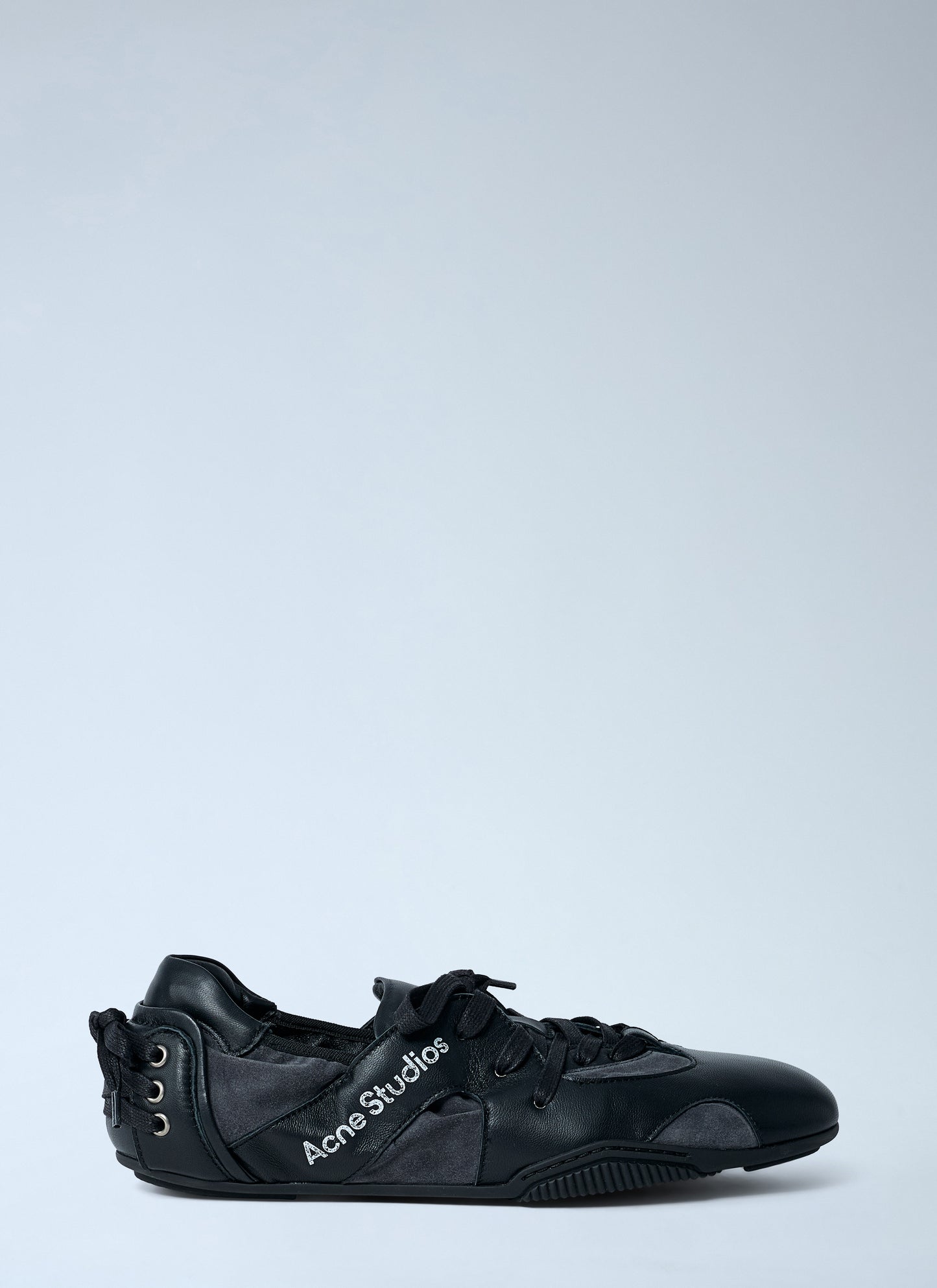 Acne Studios Men Leather Lace-Up Sneakers ACNE STUDIOS