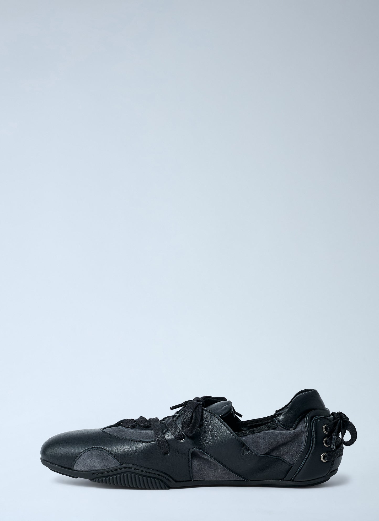 Acne Studios Men Leather Lace-Up Sneakers ACNE STUDIOS