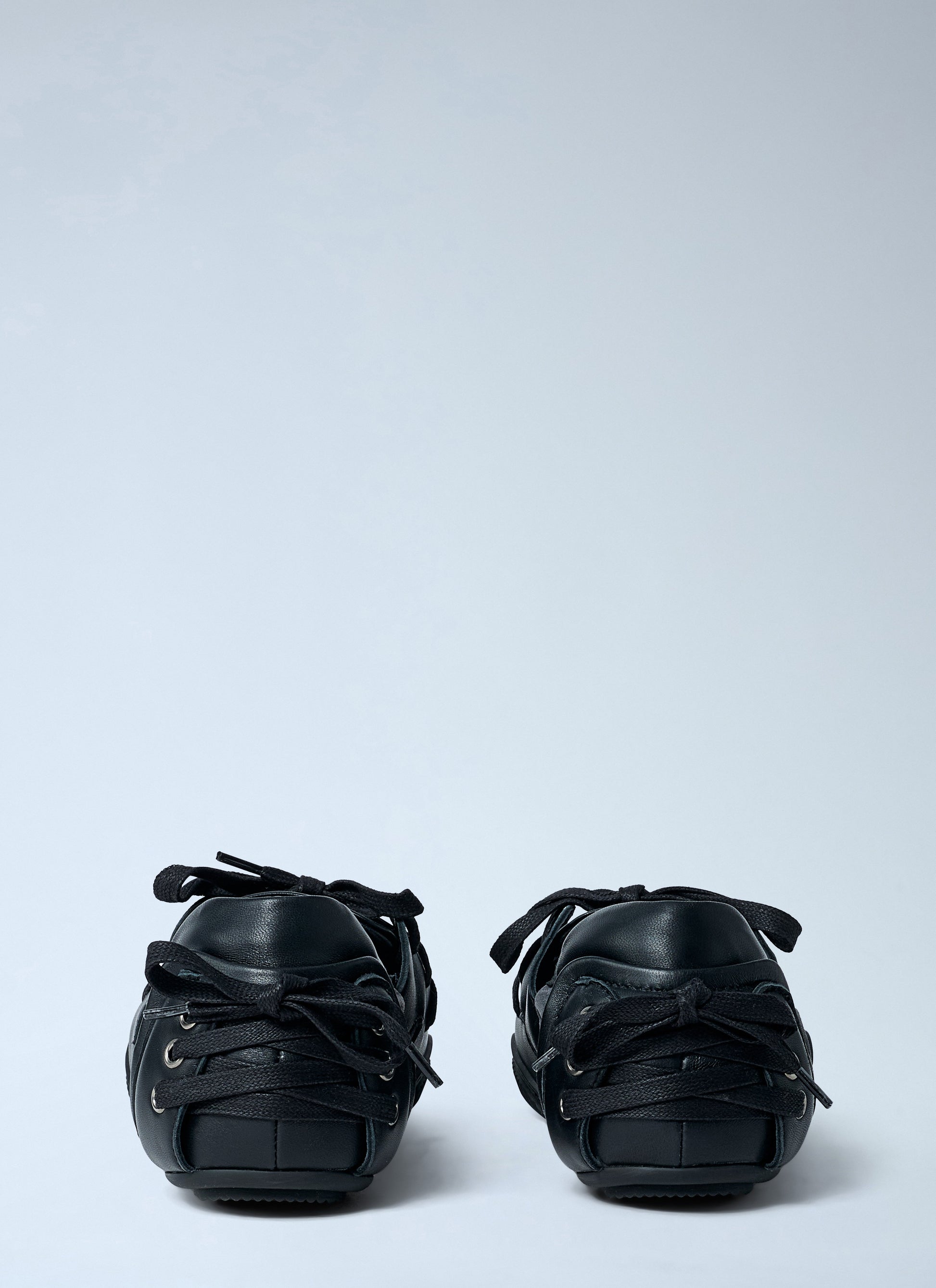 Acne Studios Men Leather Lace-Up Sneakers ACNE STUDIOS