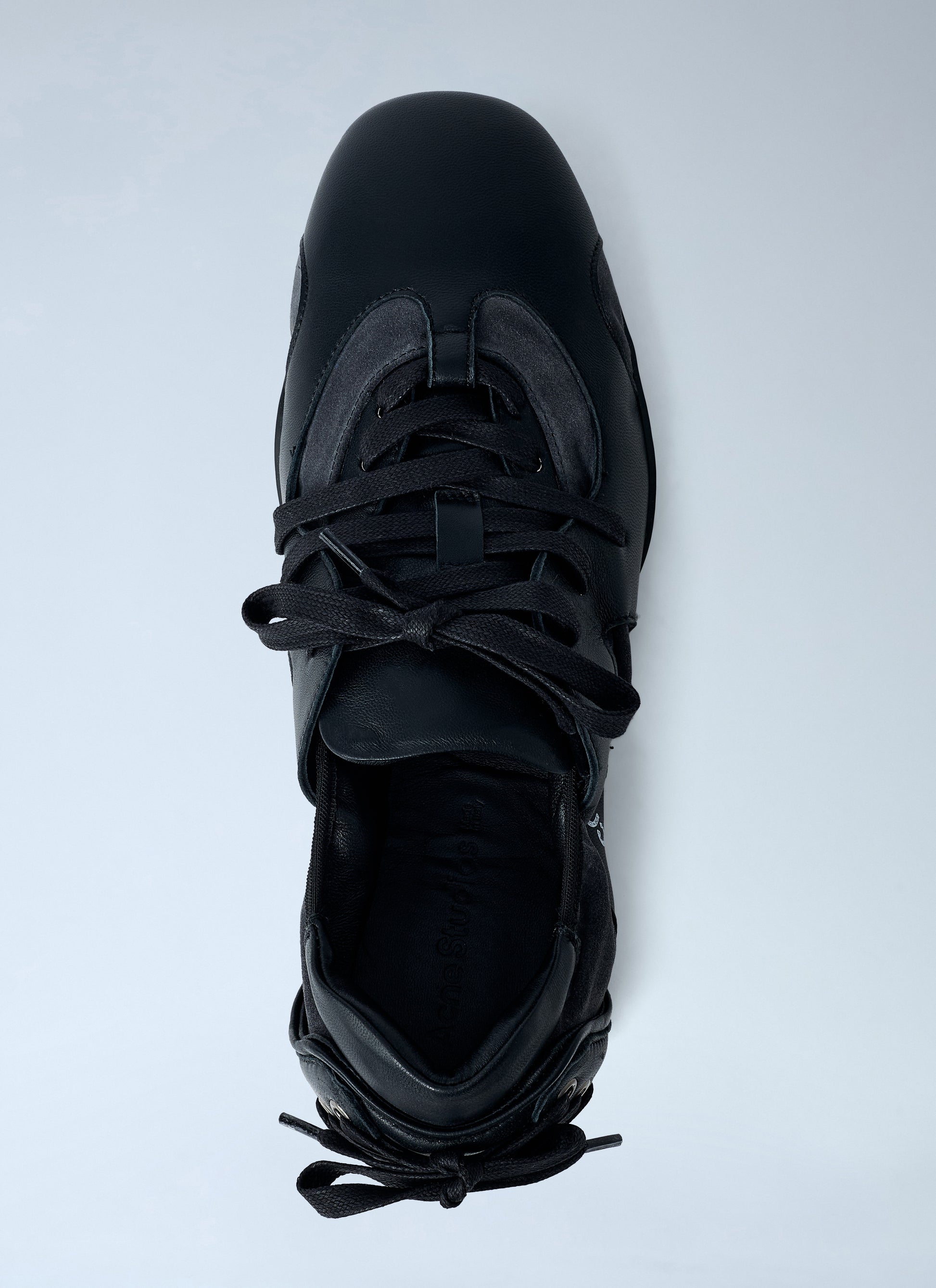 Acne Studios Men Leather Lace-Up Sneakers ACNE STUDIOS