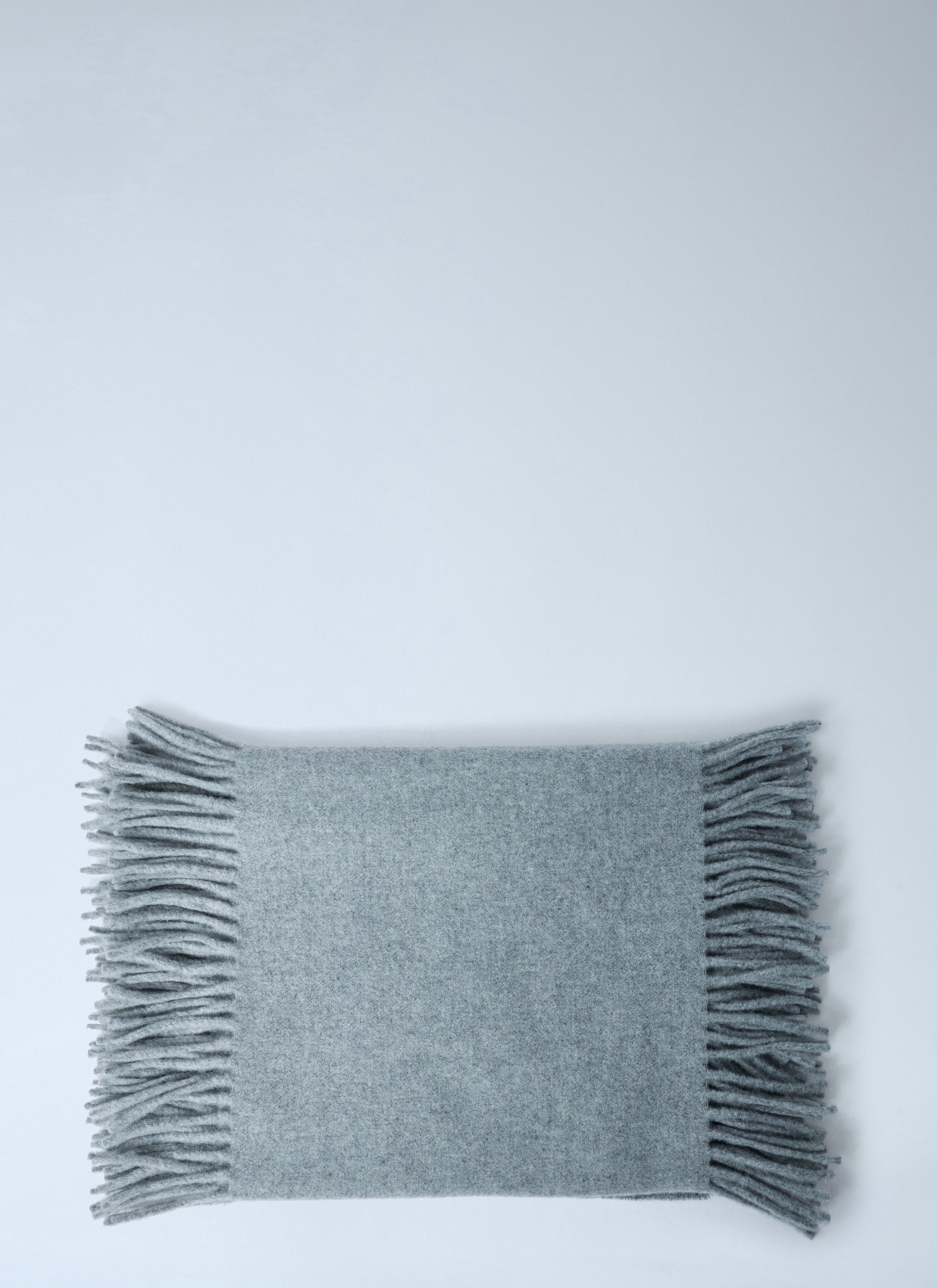 Acne Studios Men Fringe Wool Scarf ACNE STUDIOS