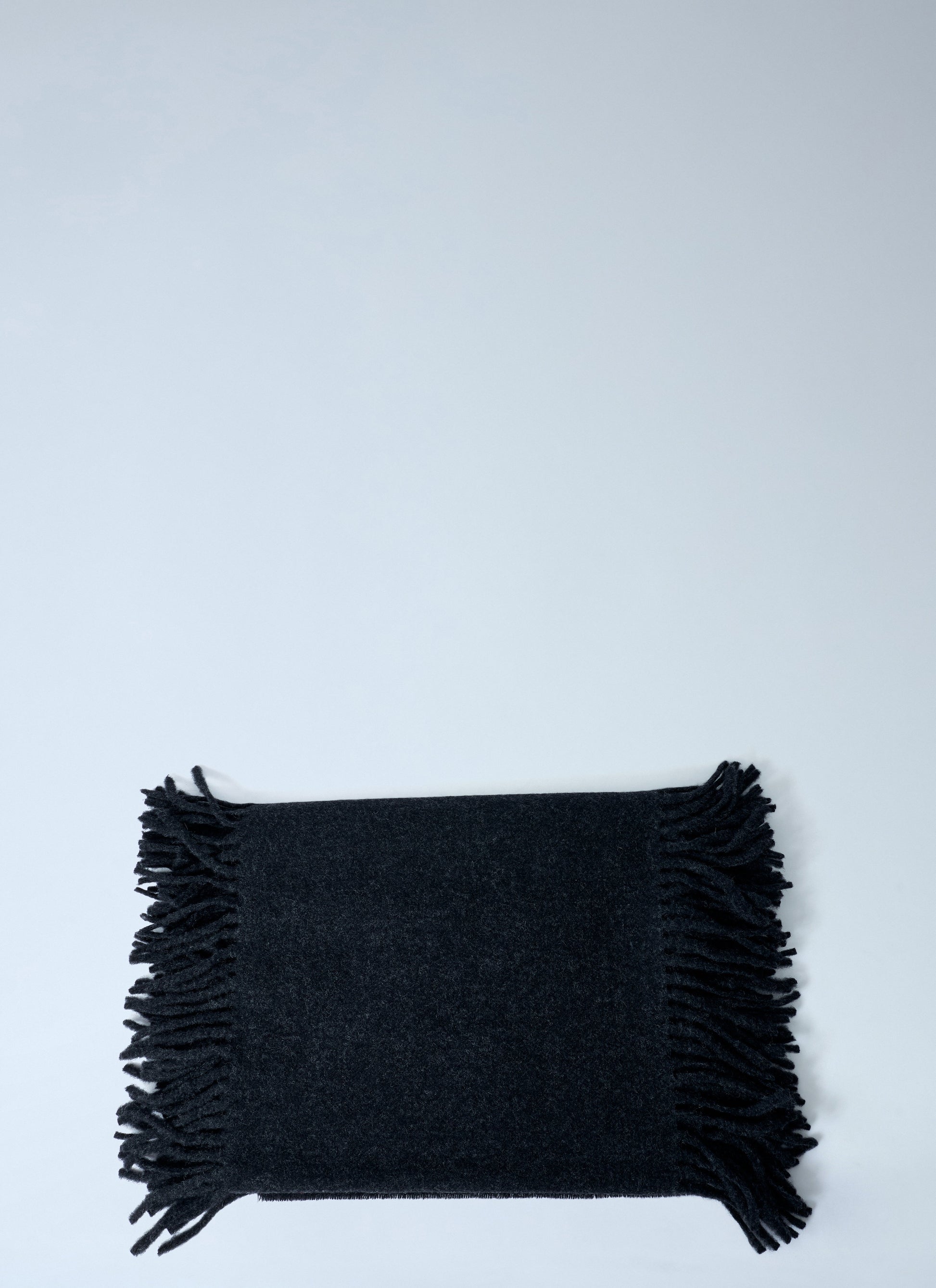 Acne Studios Men Fringe Wool Scarf ACNE STUDIOS