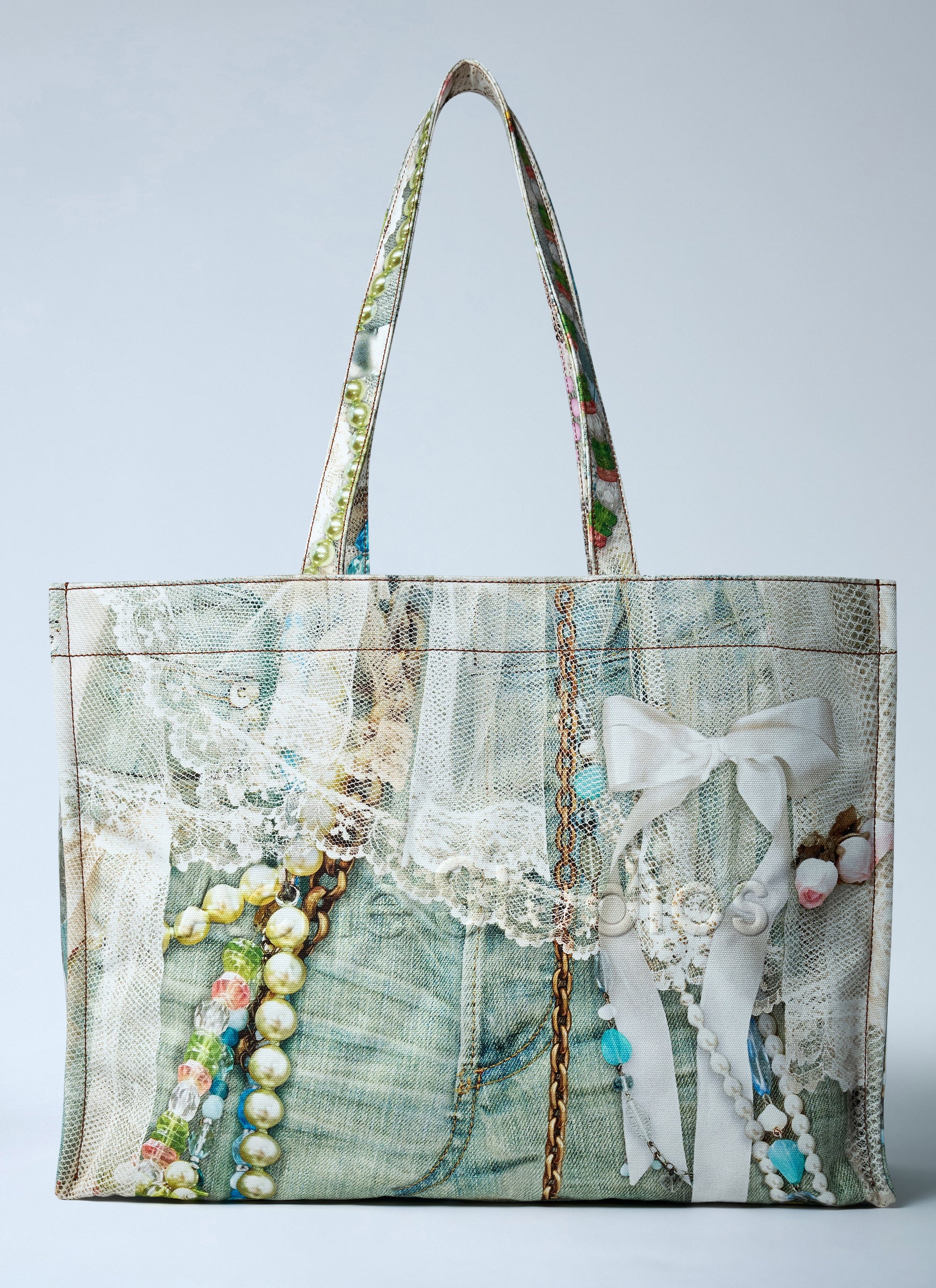 Acne Studios Men Logo Print Tote Bag ACNE STUDIOS