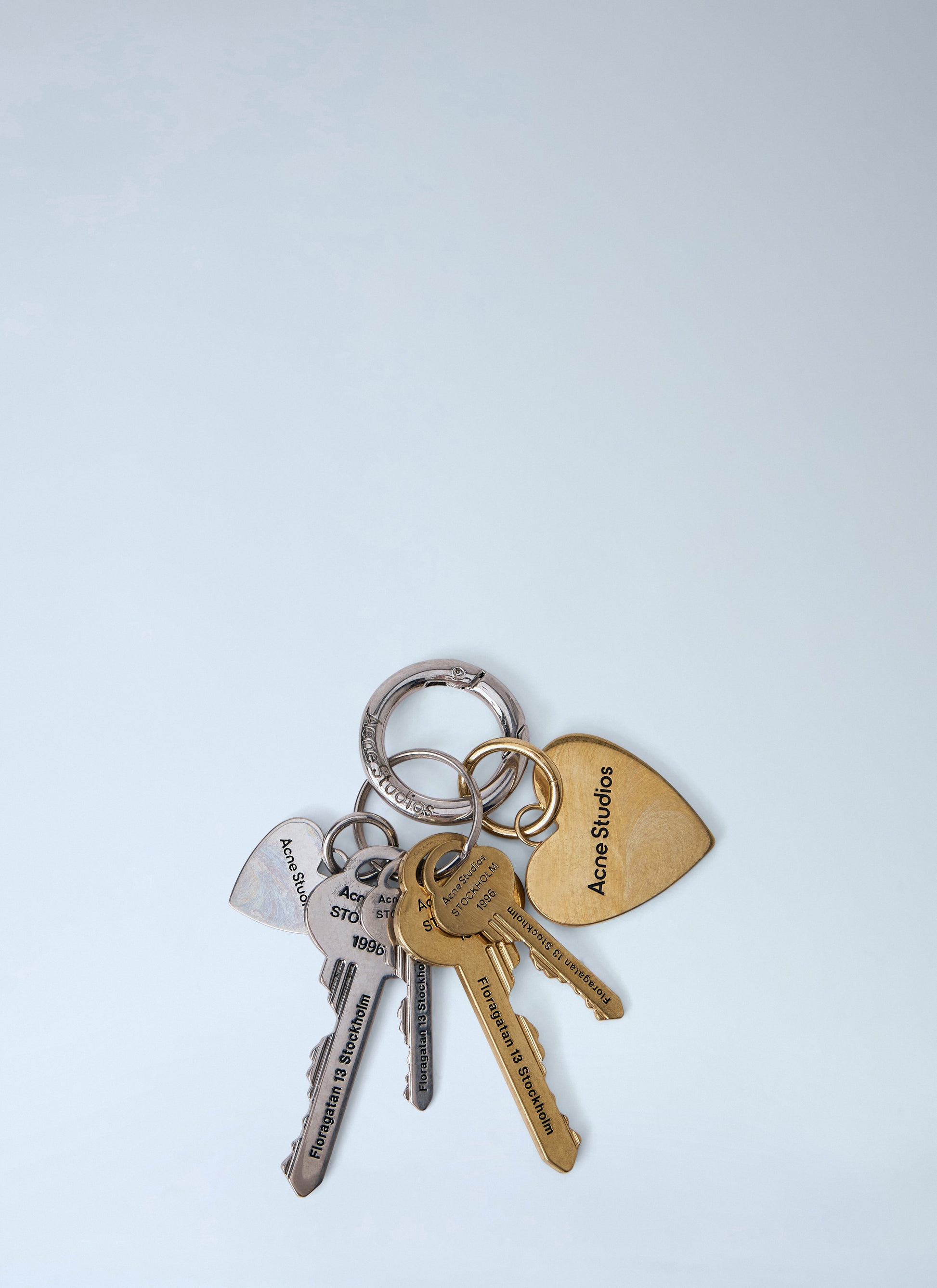 Acne Studios Men Engraved Keyring Set ACNE STUDIOS