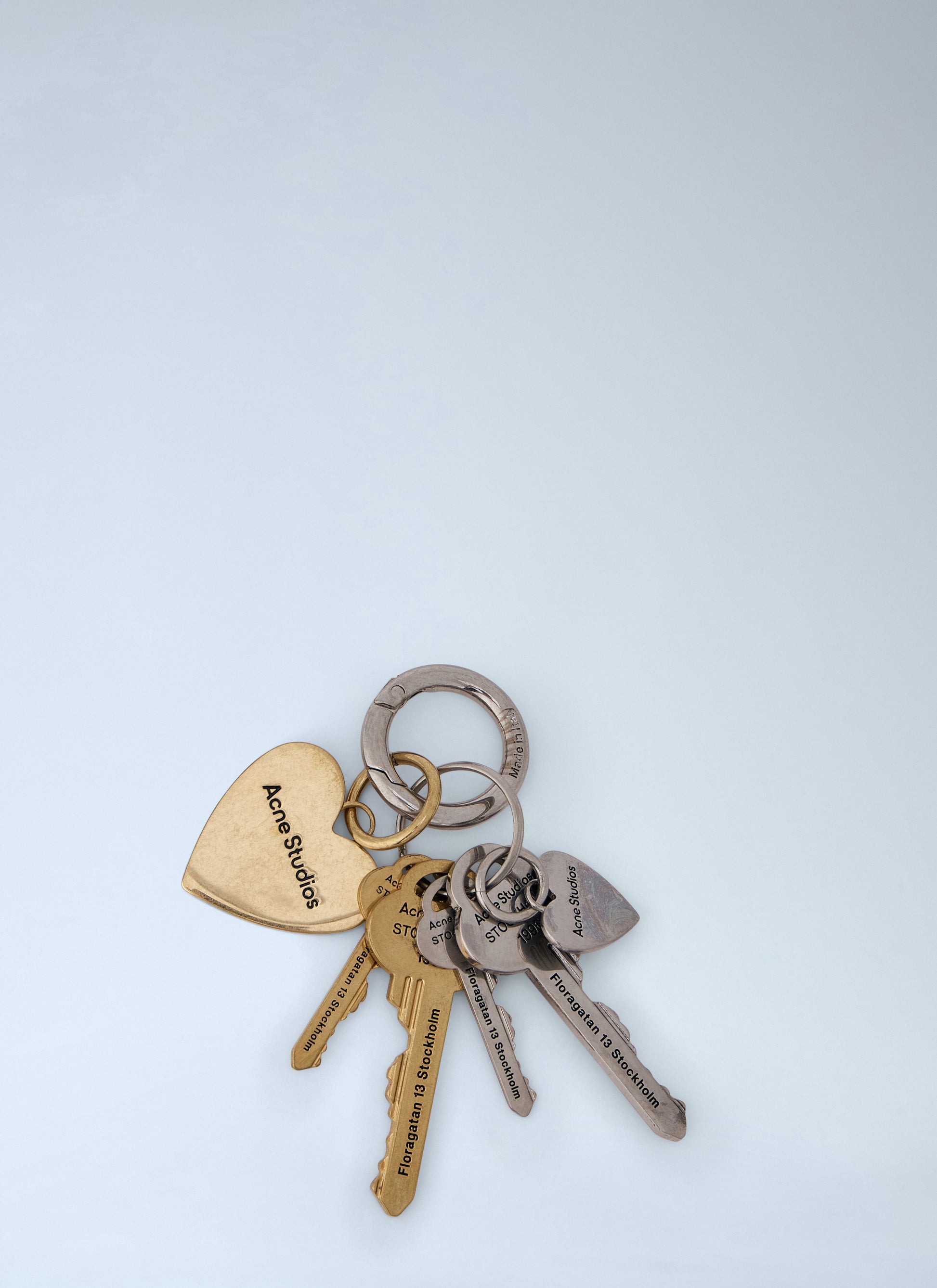 Acne Studios Men Engraved Keyring Set ACNE STUDIOS