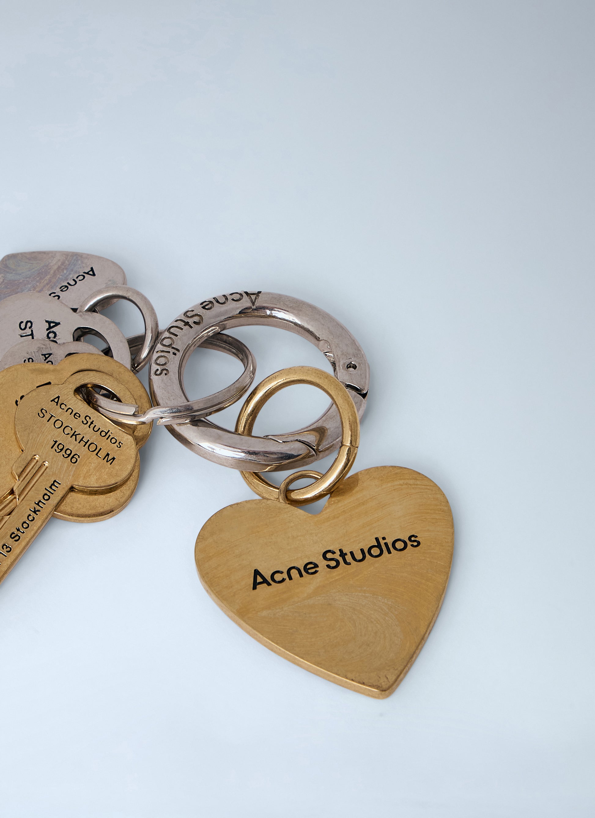 Acne Studios Men Engraved Keyring Set ACNE STUDIOS