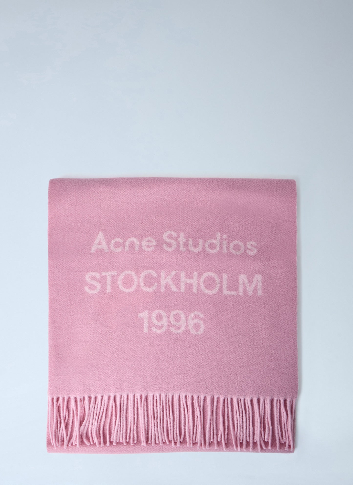 Acne Studios Men Wool Fringe Scarf ACNE STUDIOS
