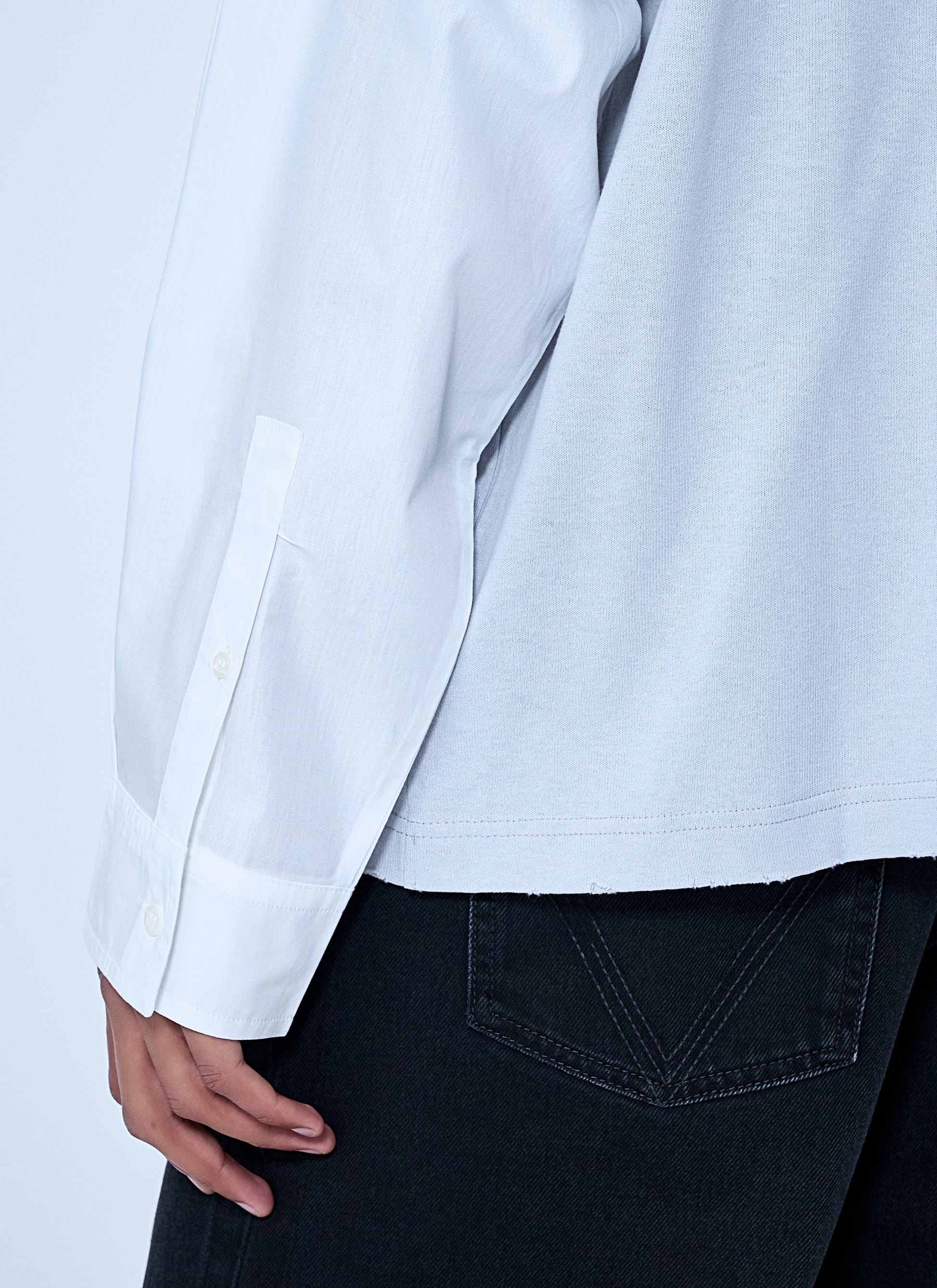 Acne Studios Men Layered Logo T-Shirt ACNE STUDIOS