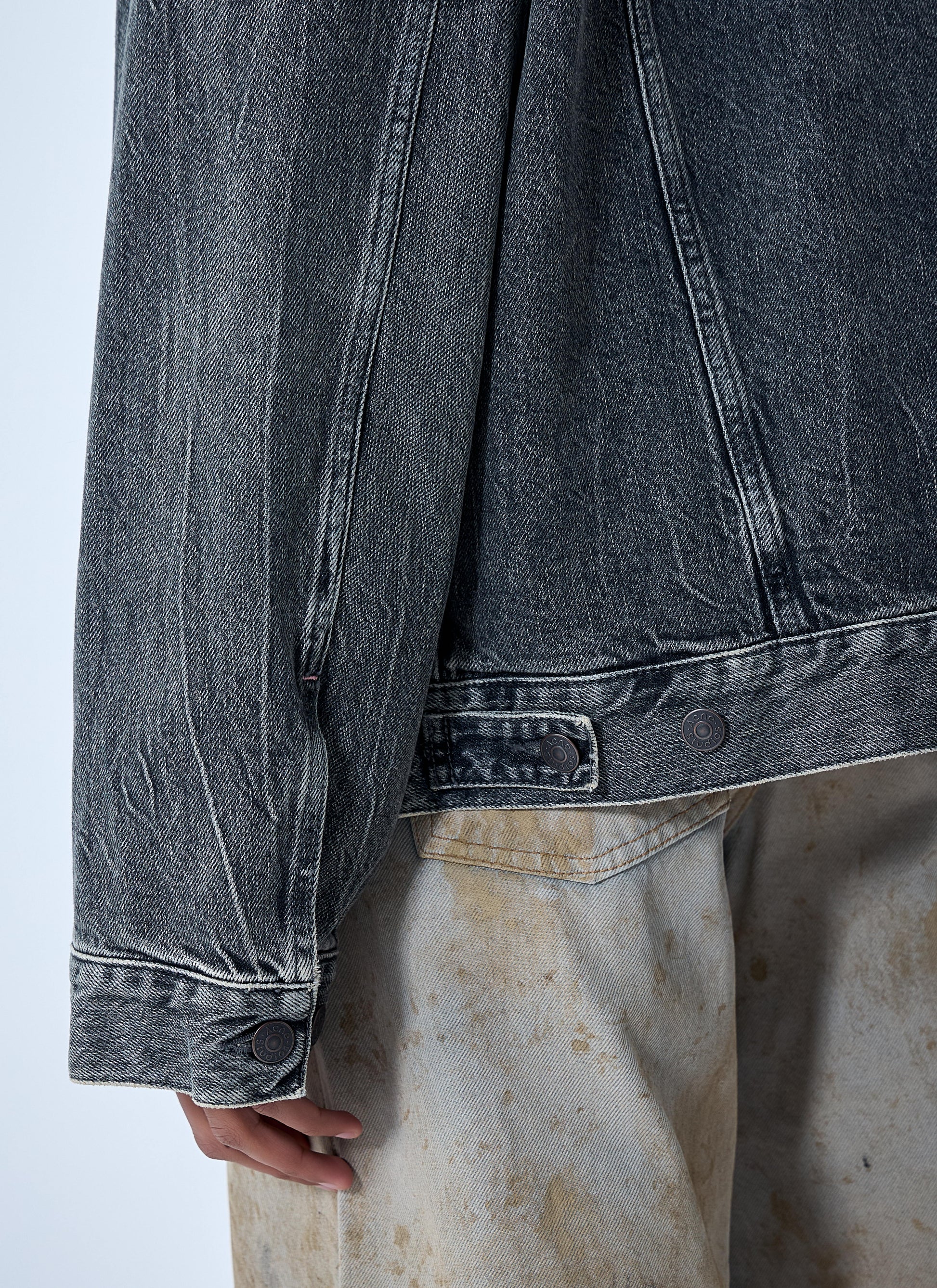 Acne Studios Men Hooded Denim Jacket ACNE STUDIOS