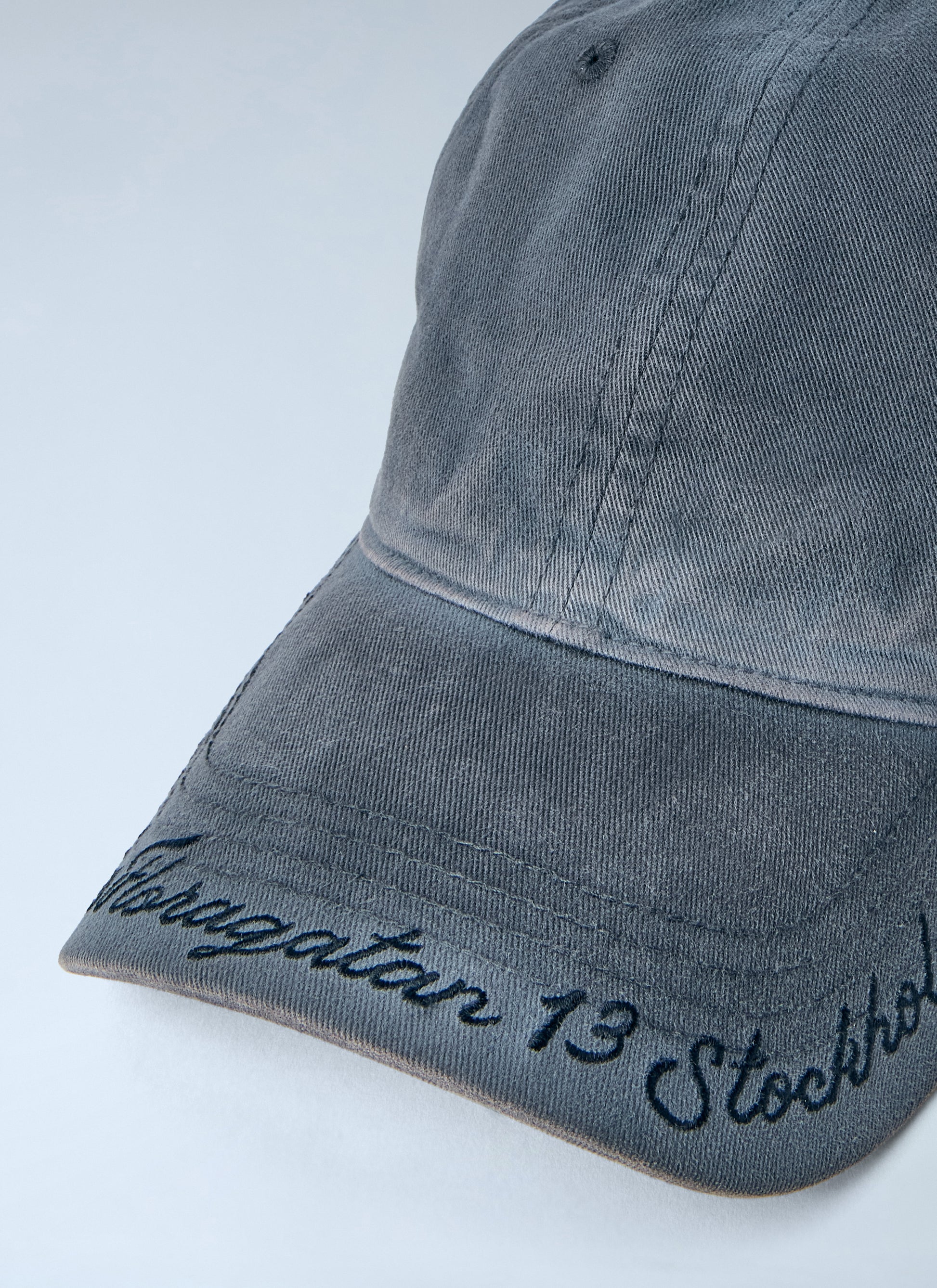 Acne Studios Men Logo Baseball Cap ACNE STUDIOS