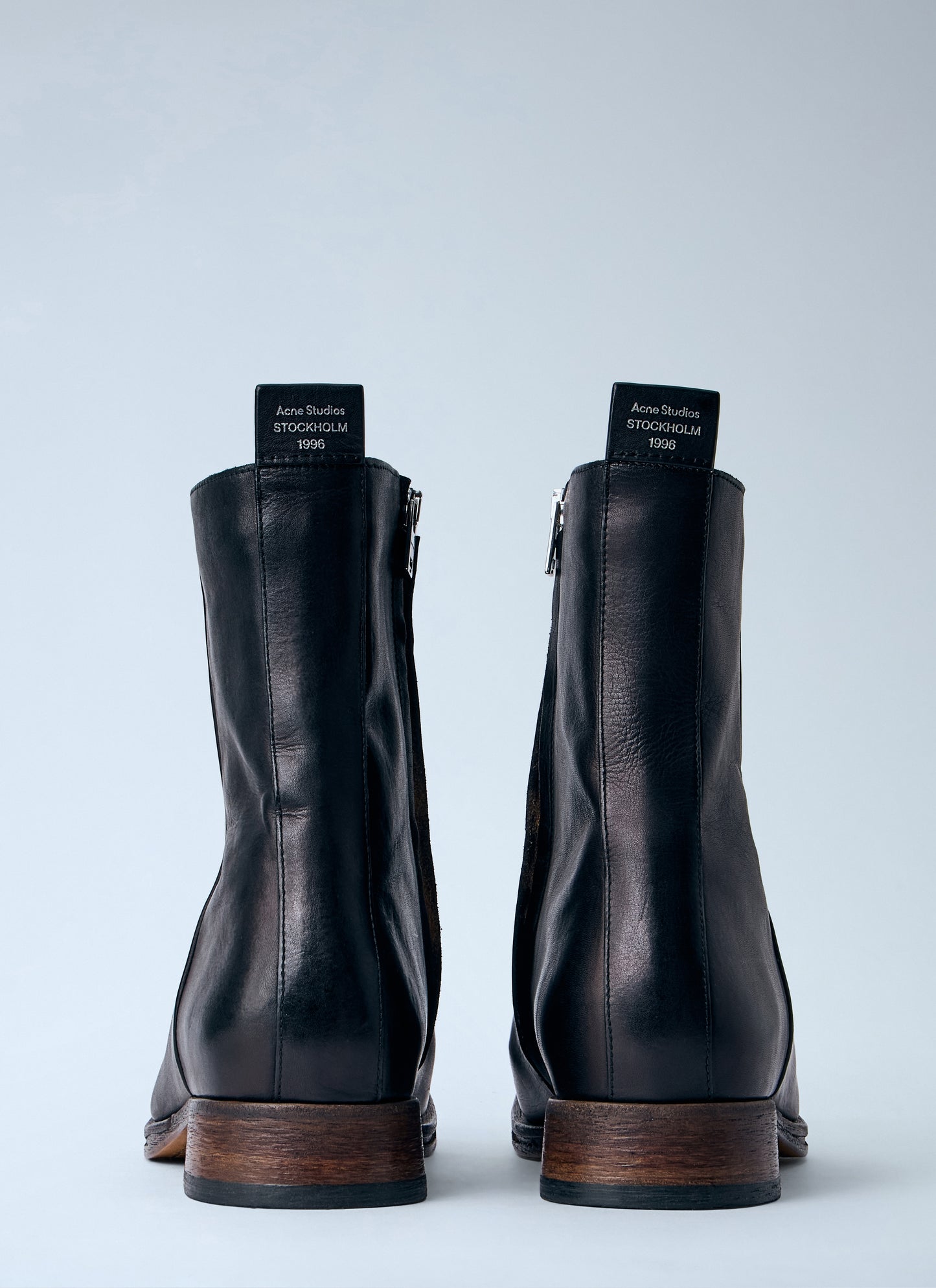 Acne Studios Men Leather Ankle Boots ACNE STUDIOS