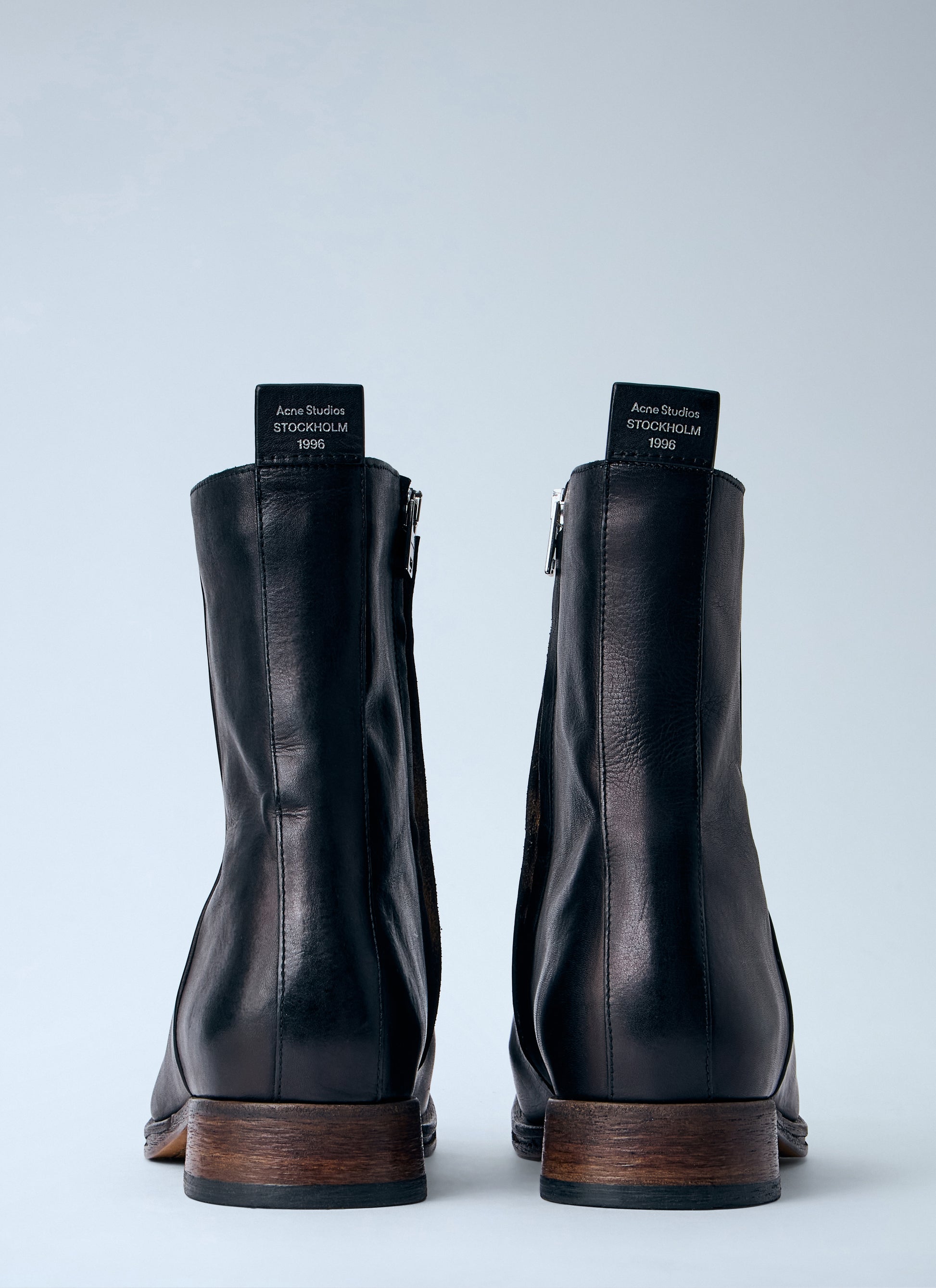 Acne Studios Men Leather Ankle Boots ACNE STUDIOS