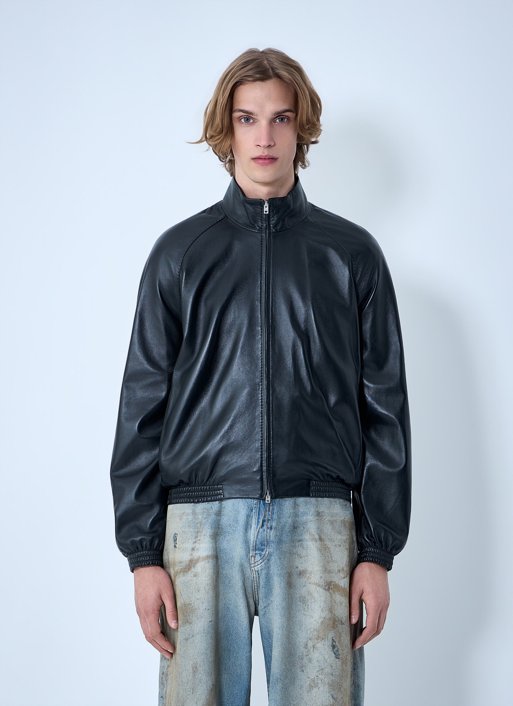 Acne Studios Men Leather Jacket ACNE STUDIOS