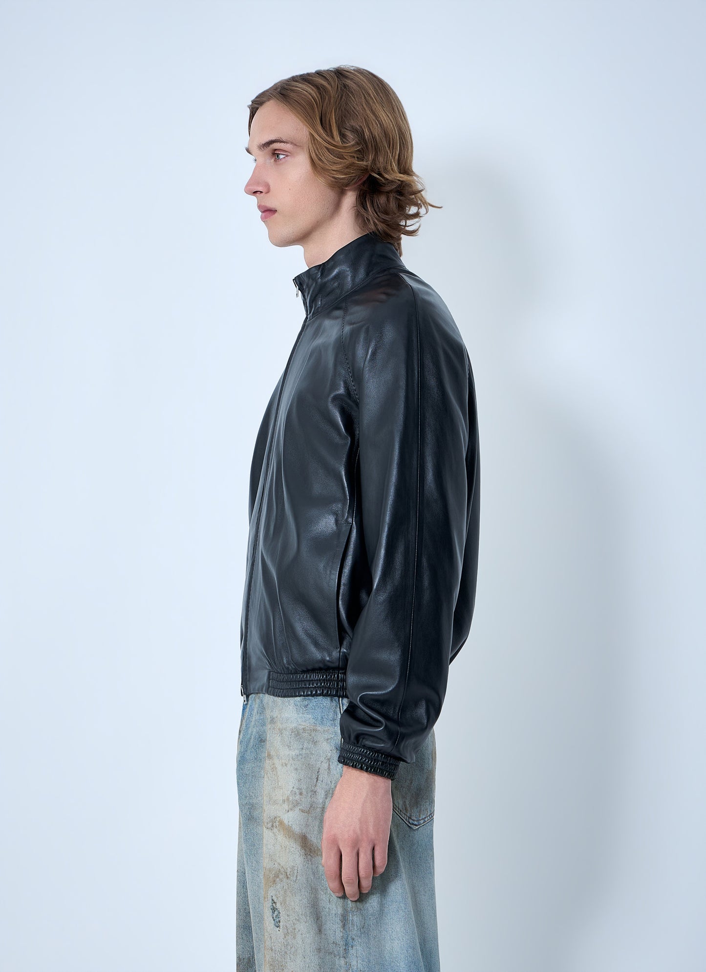 Acne Studios Men Leather Jacket ACNE STUDIOS