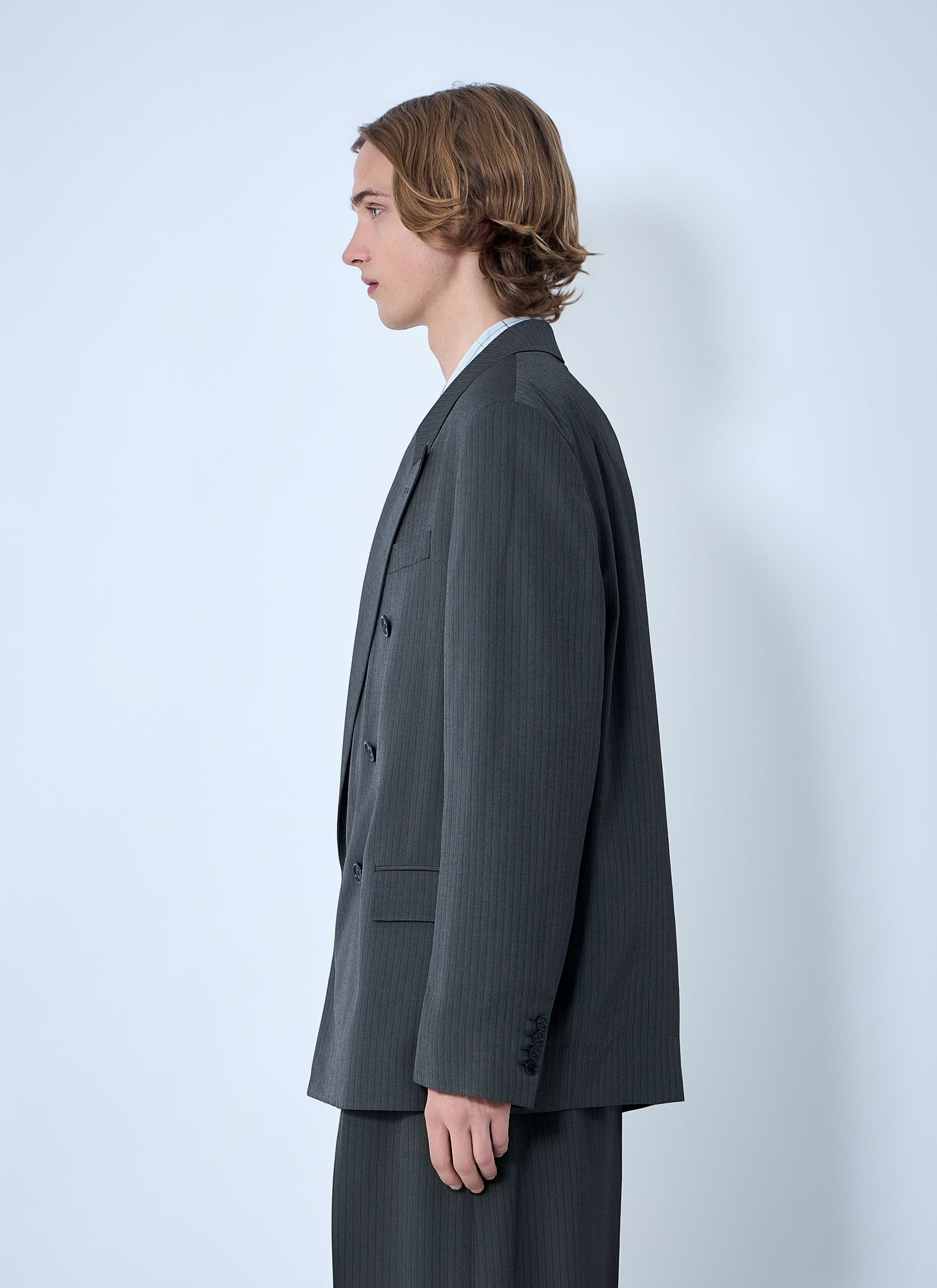 Acne Studios Men Double-Breasted Suit Jacket ACNE STUDIOS