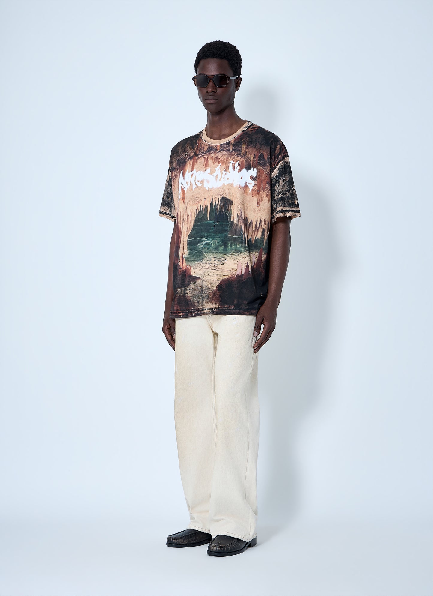 Acne Studios Men Graphic Print T-Shirt ACNE STUDIOS