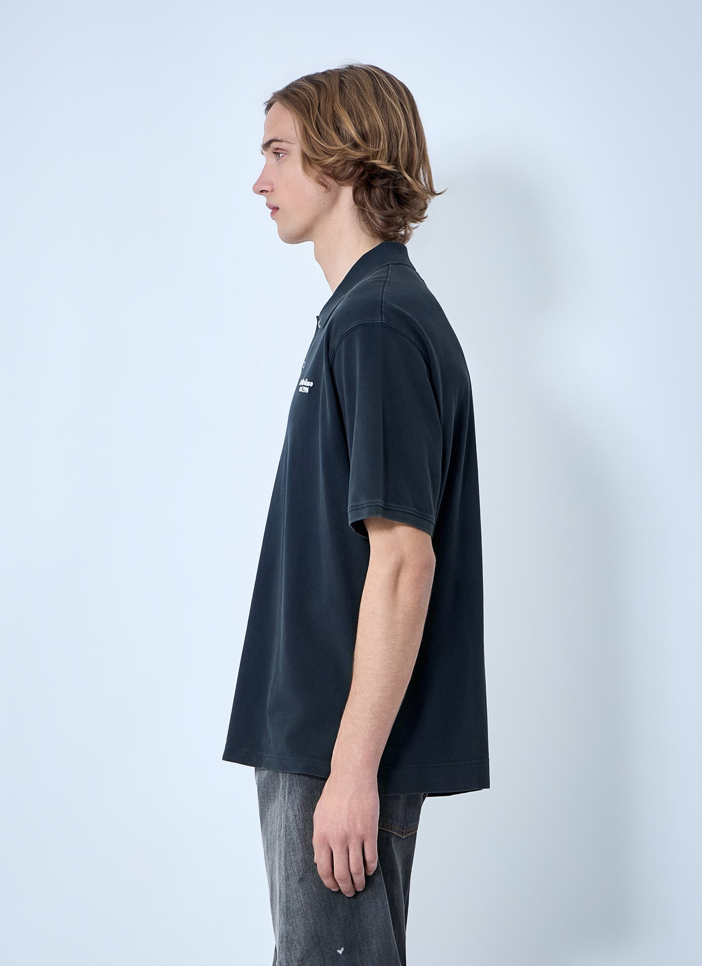 Acne Studios Men Piqué Polo Shirt ACNE STUDIOS