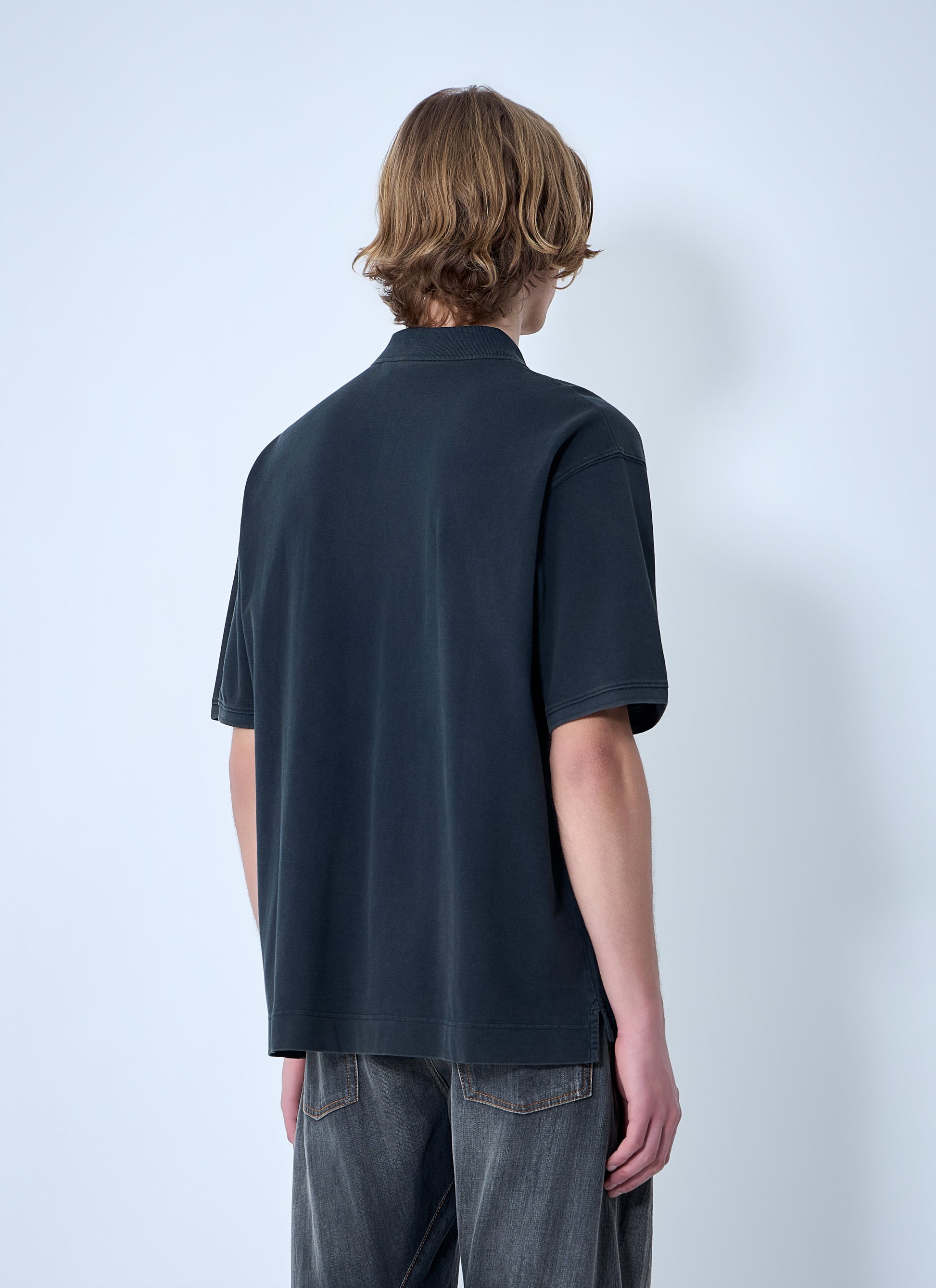 Acne Studios Men Piqué Polo Shirt ACNE STUDIOS