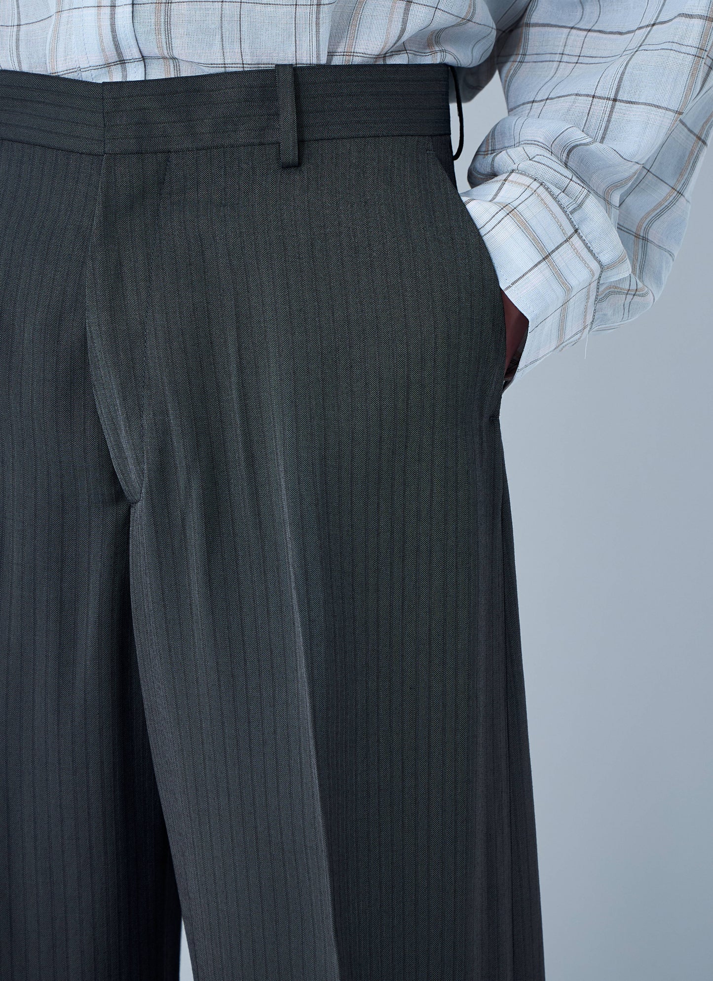 Acne Studios Men Wide-Leg Trousers ACNE STUDIOS