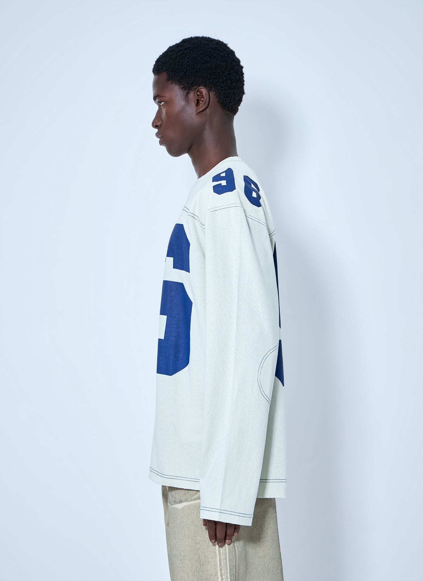 Acne Studios Men Long-Sleeve Crewneck T-Shirt ACNE STUDIOS