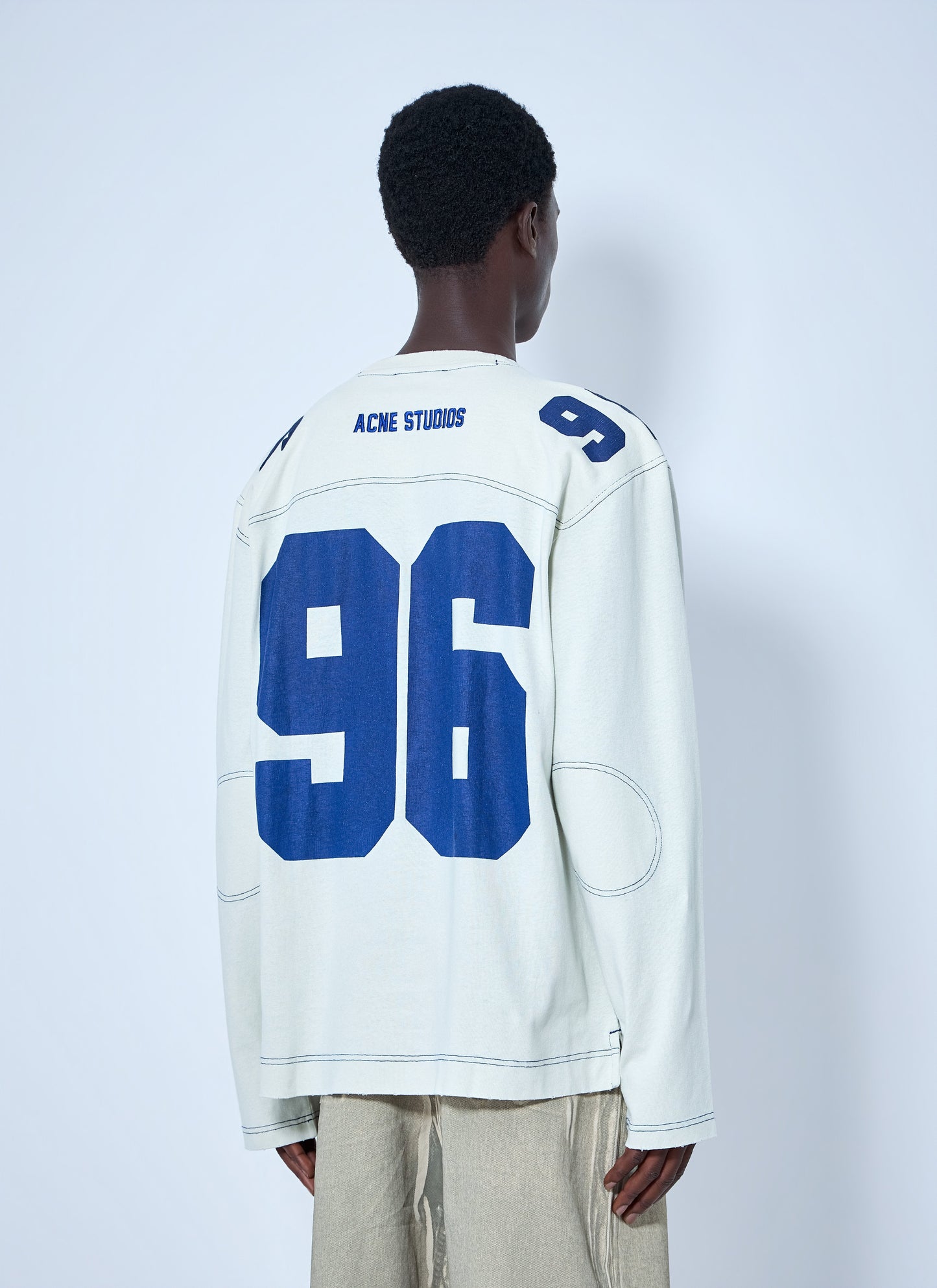 Acne Studios Men Long-Sleeve Crewneck T-Shirt ACNE STUDIOS